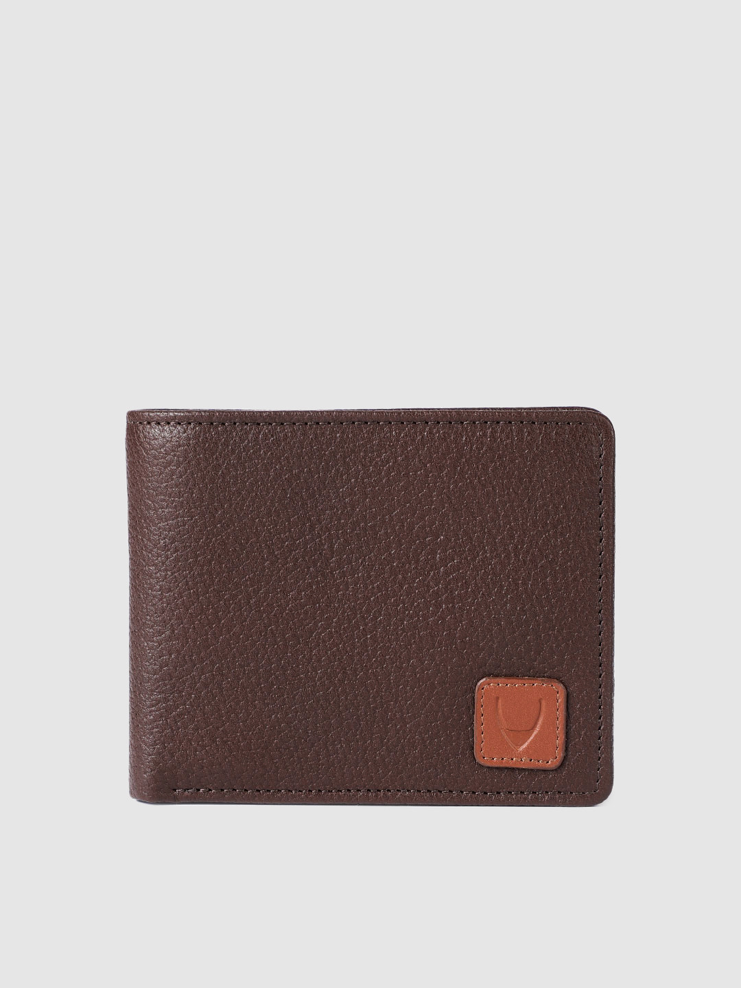 Hidesign Men Brown Solid Leather Two Fold Wallet