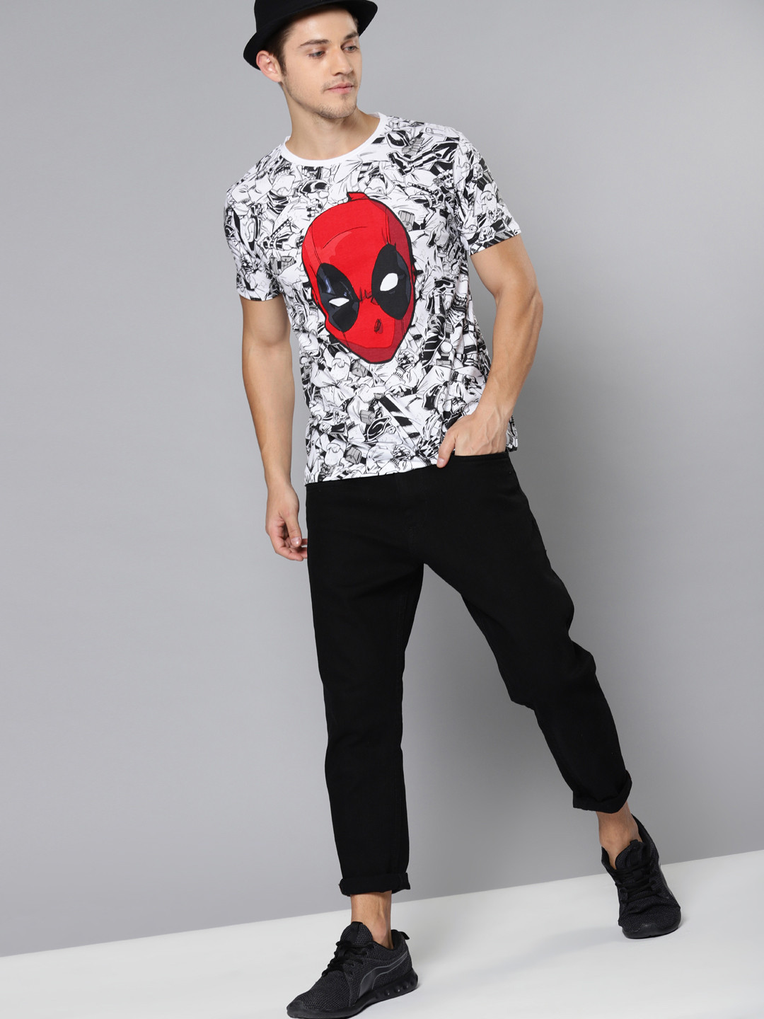 Deadpool t shirt myntra Clearance