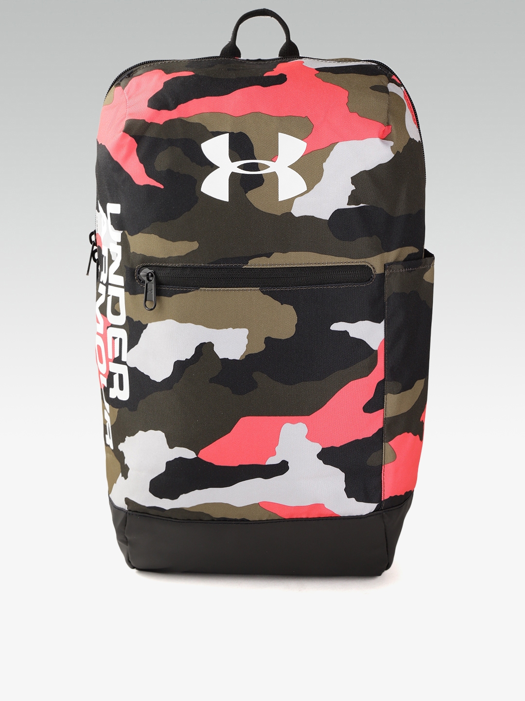 Buy Under Armour Unisex Olive Green Coral Pink Patterson Camouflage Print Laptop Backpack Backpacks for Unisex 10815402 Myntra