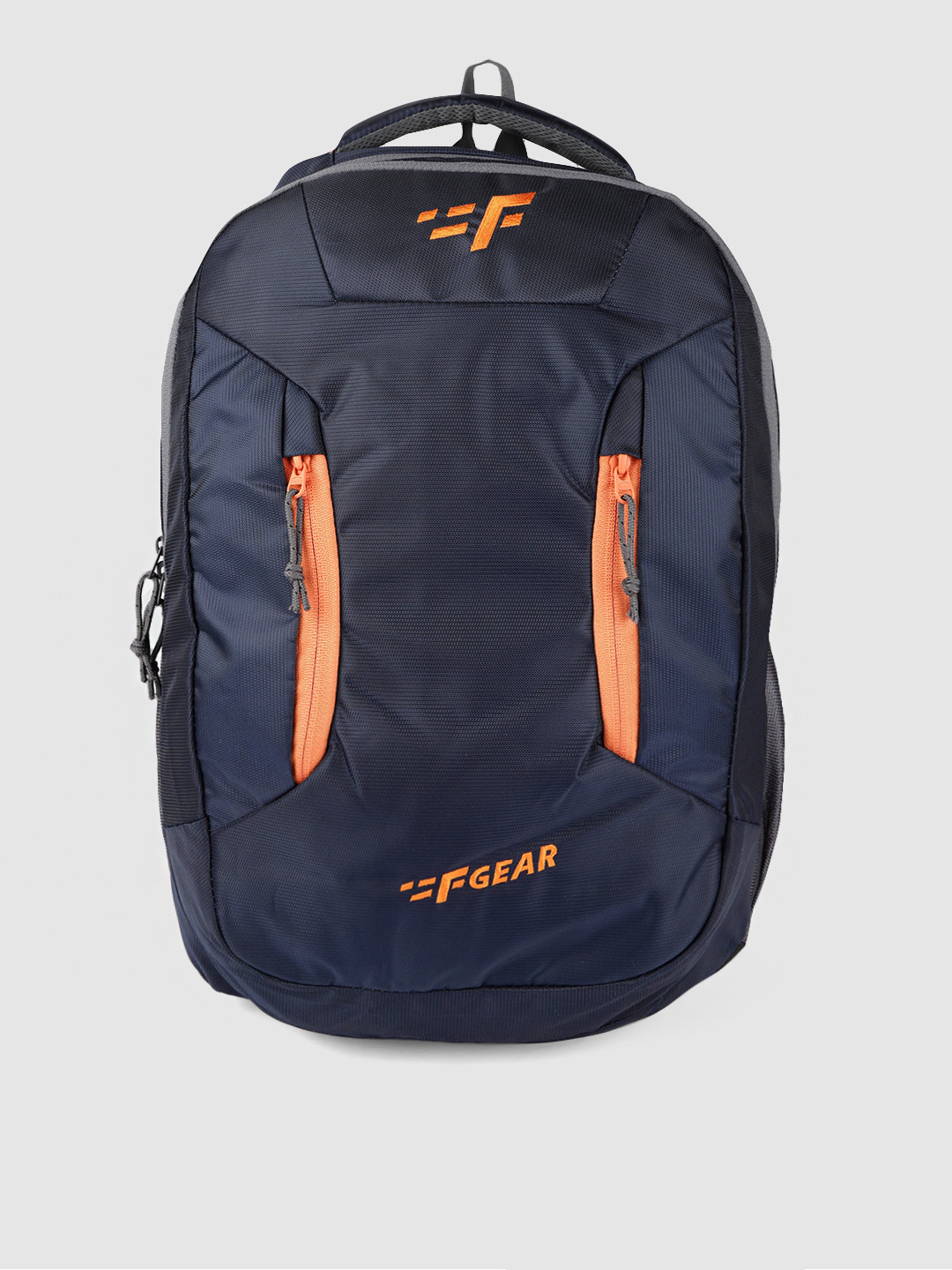 F Gear Unisex Navy Blue Solid Amigo Doby Laptop Backpack