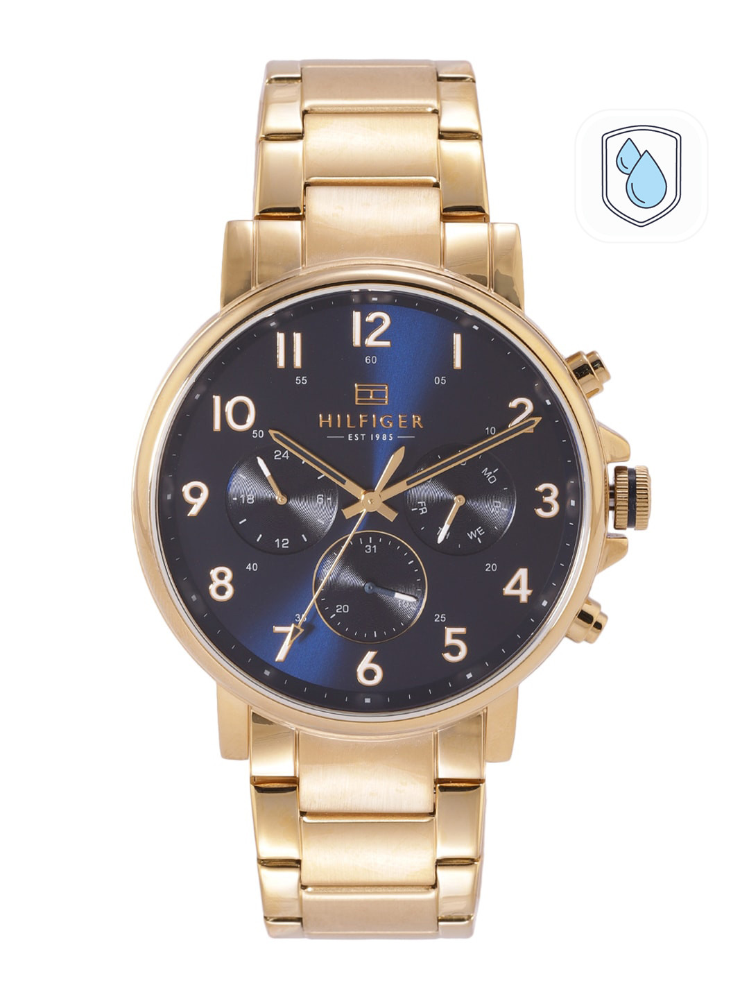 Tommy Hilfiger Men Navy Blue Analogue Chronograph Watch TH1710384W