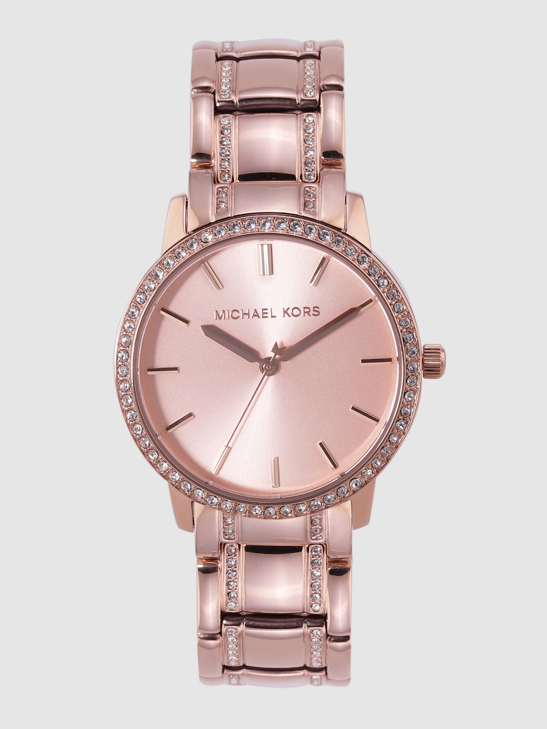 mk watches rose gold