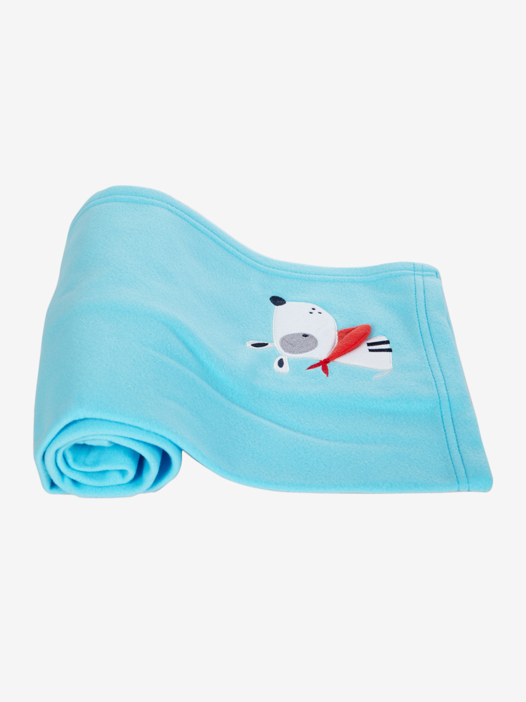 MeeMee Blue Solid Mild Winter 300 GSM Single Bed Blanket
