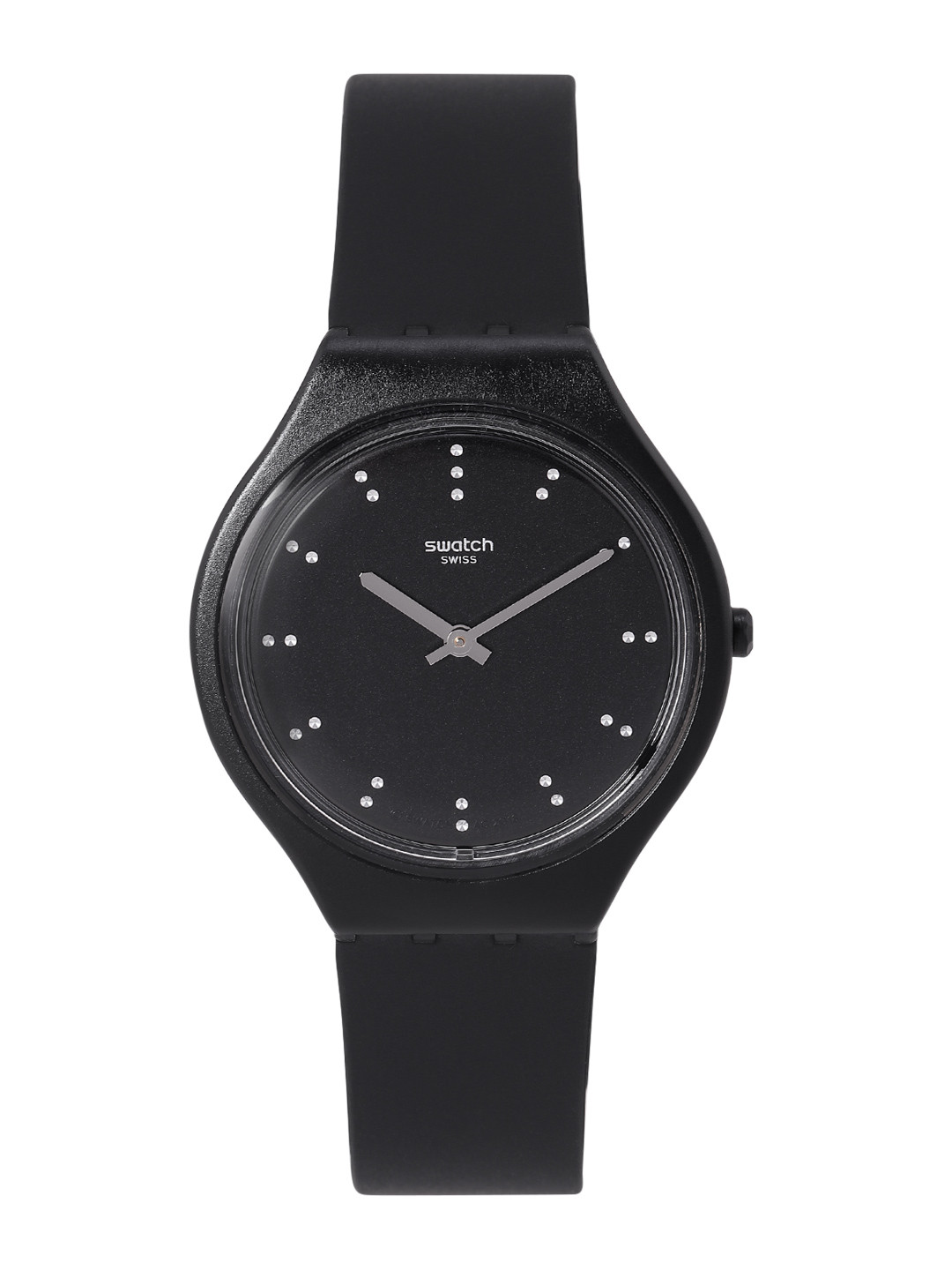 Swatch Skin Unisex Black Water Resistant Analogue Watch SVOB106