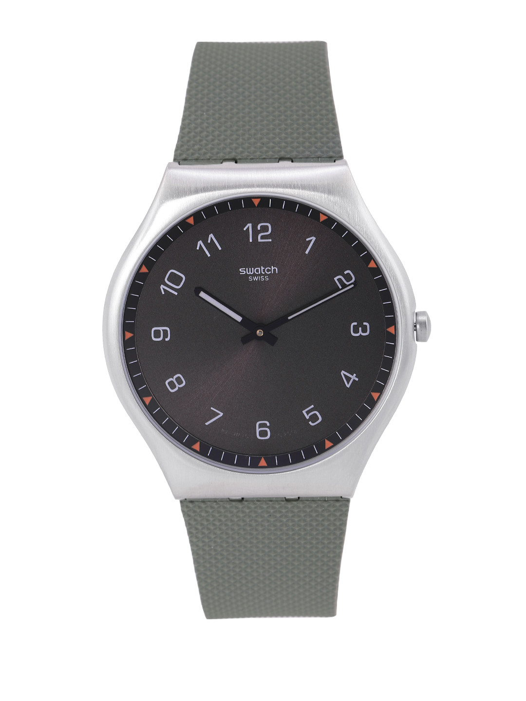 Swatch SkinIrony42 Unisex Black Water Resistant Analogue Watch SS07S103