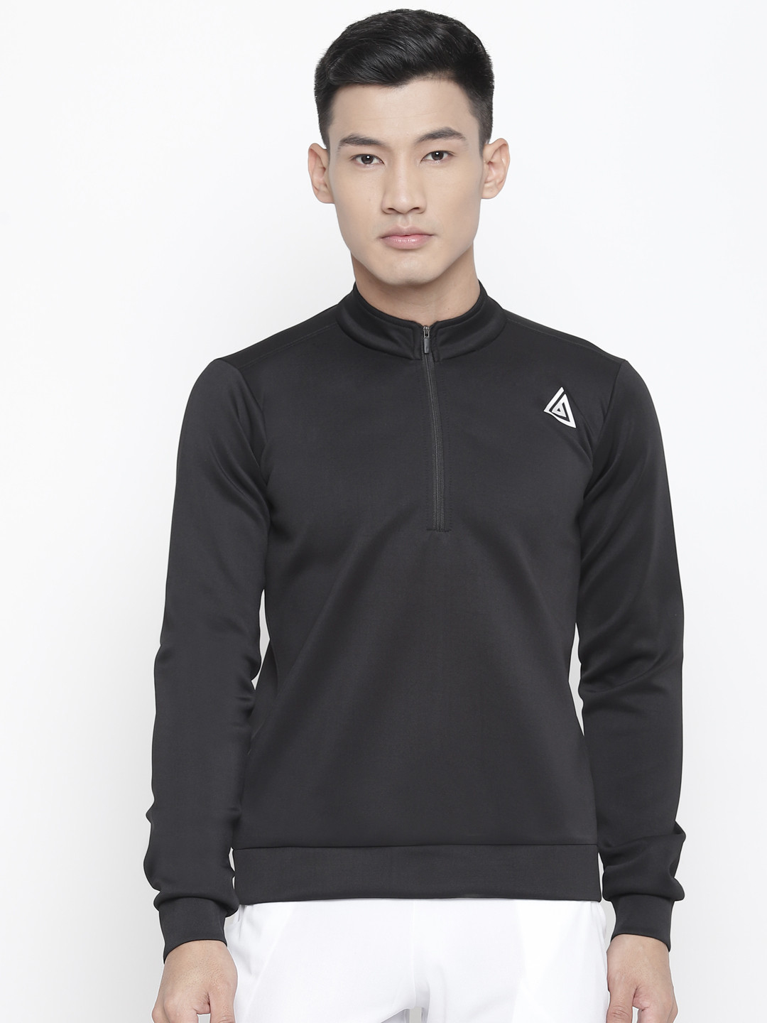 Aesthetic Bodies Men Black Solid Lightweight Jacket