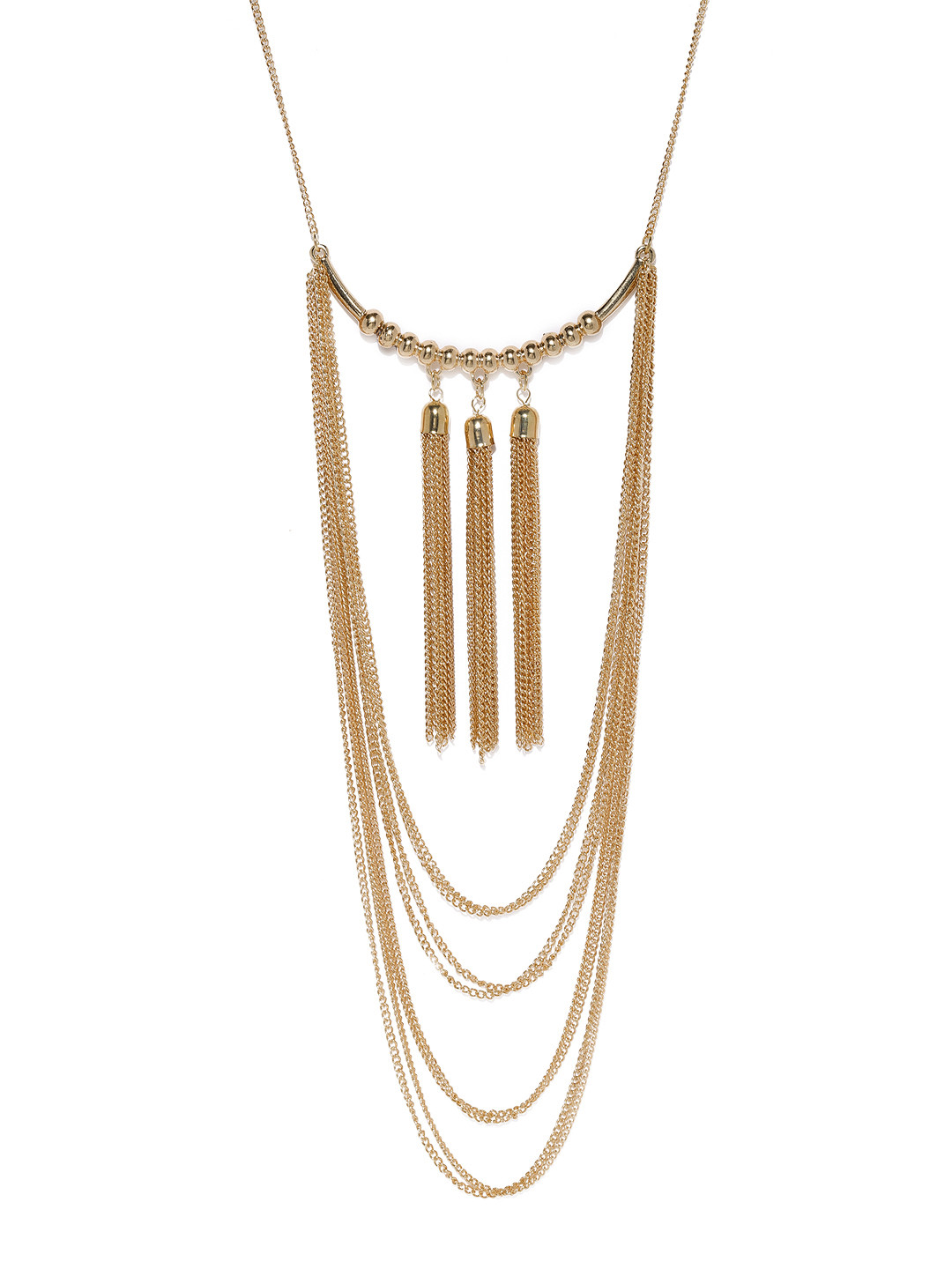 Blisscovered Gold-Toned Layered Necklace