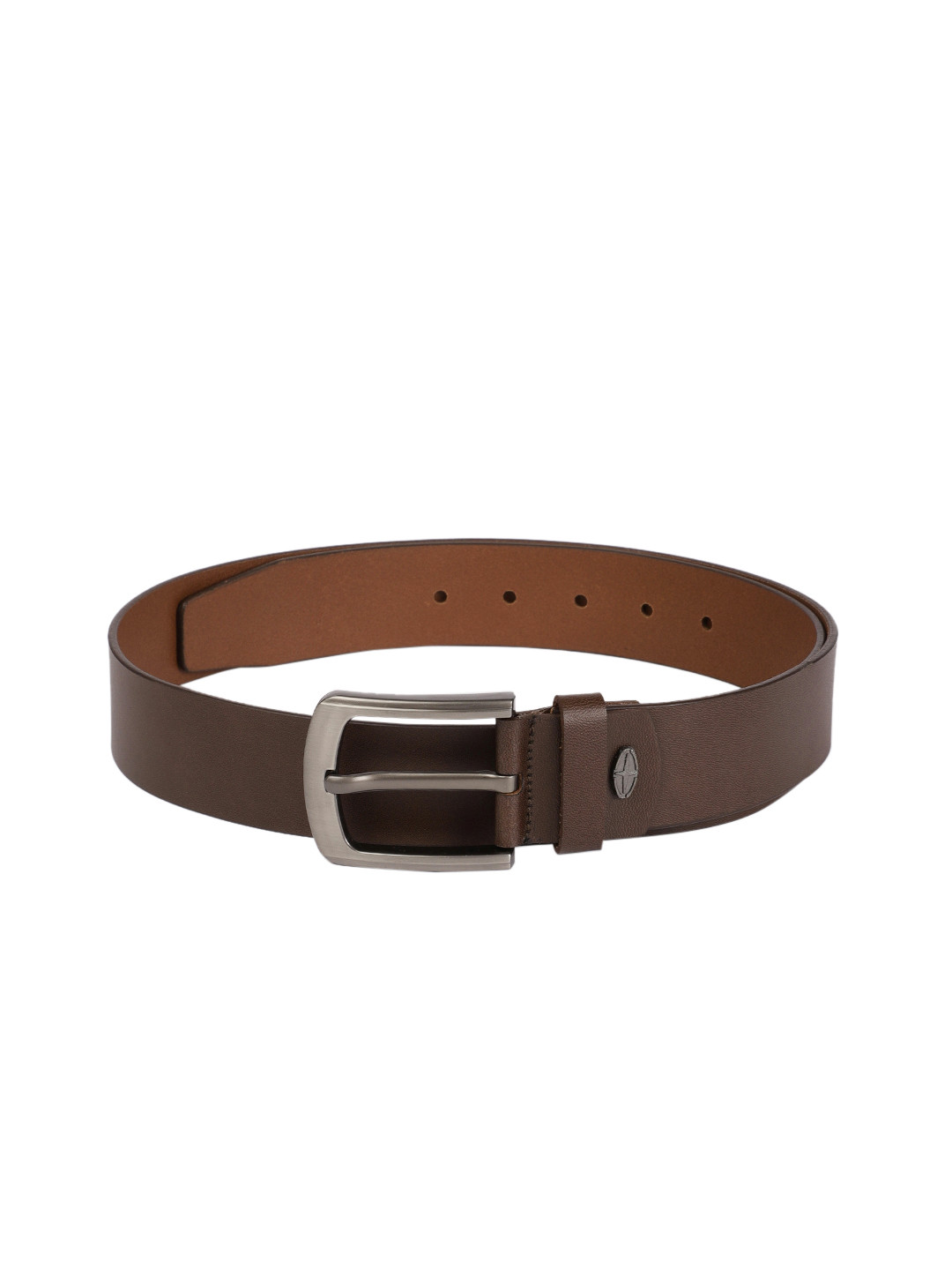 BOXER Men Brown Solid Spanish Genuine Leather Belt BB4-02 B32