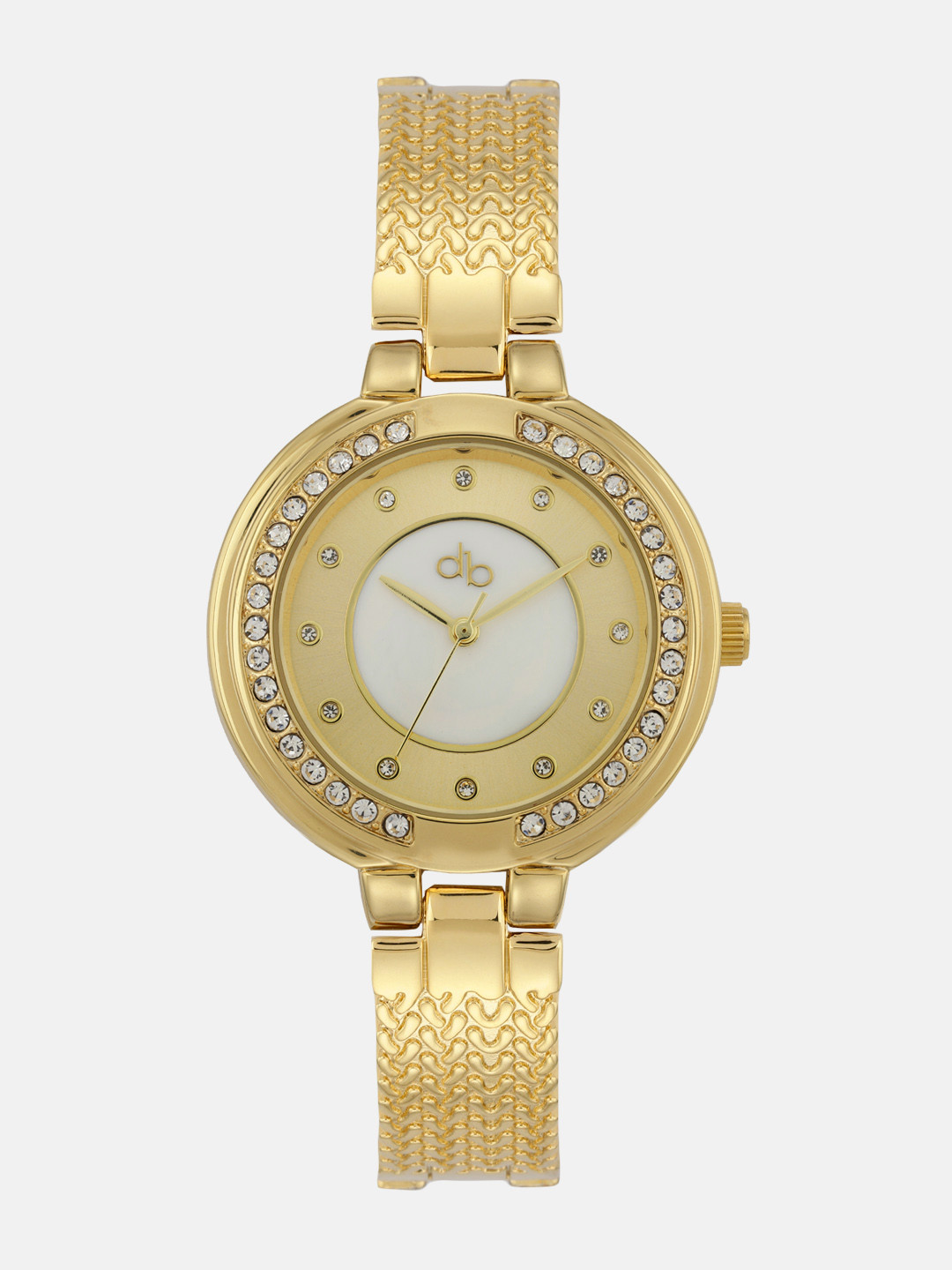 DressBerry Women Gold-Toned Analogue Watch DB18-5B