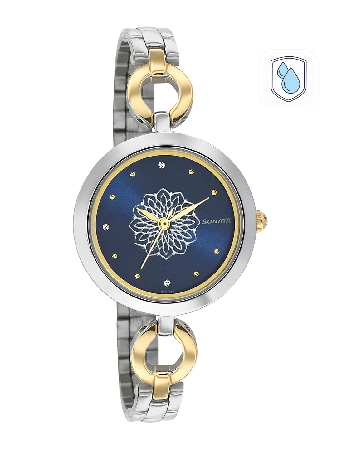 Sonata Wedding Women Blue Analogue watch 8147BM01
