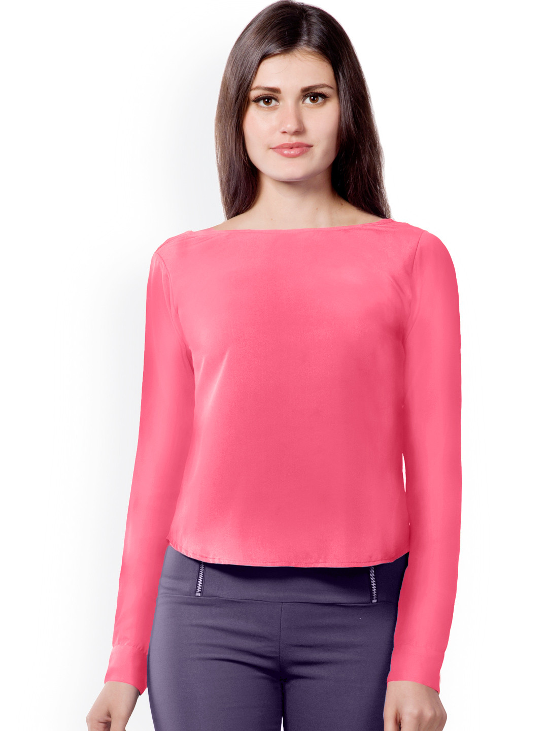 Miss Chase Coral Red Top