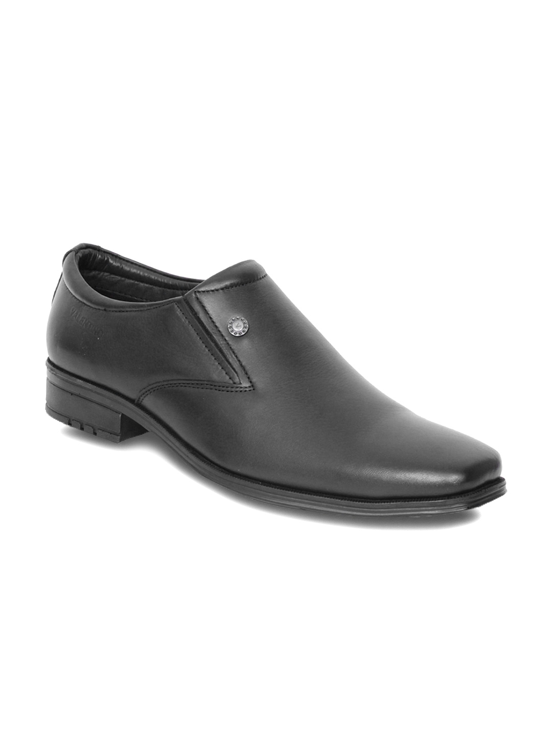 Buy Valentino Men Black Genuine Leather Formal Shoes - Formal Shoes for Men  1092636 | Myntra