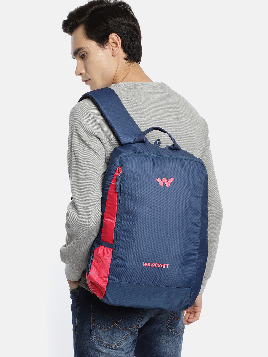 Wildcraft Unisex Blue Solid Streak 1.0 Backpack
