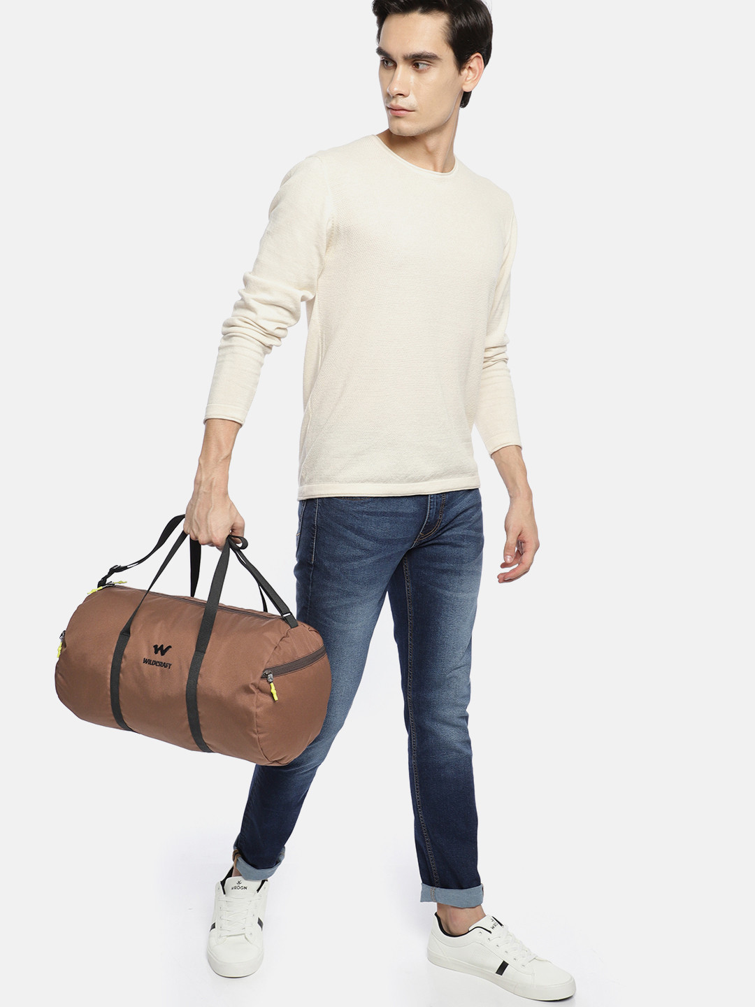 Wildcraft Unisex Brown Duff 2 Solid Duffel Bag