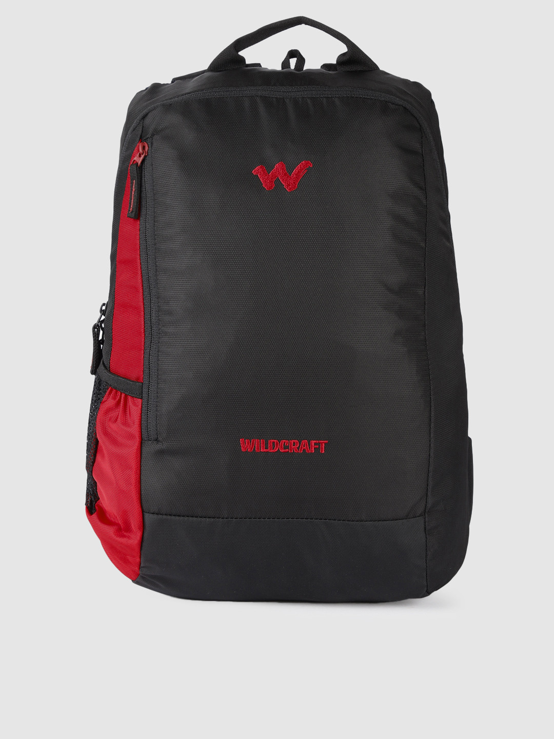 Wildcraft Unisex Black & Red Streak 1.0 Solid Backpack