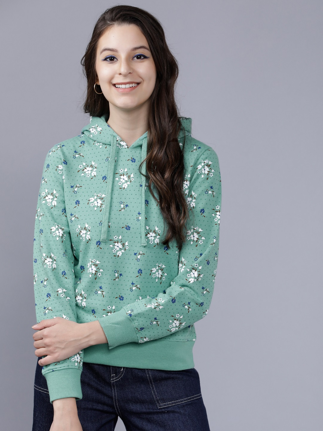 Buy Tokyo Talkies Women Green \u0026 White 