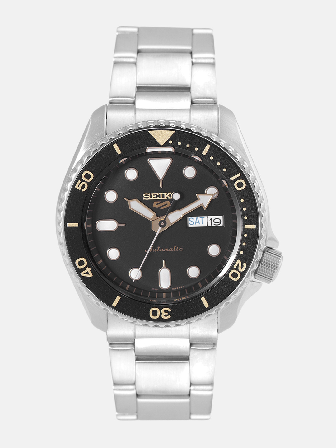 SEIKO 5 Automatic Men Black Analogue watch SRPD57K1