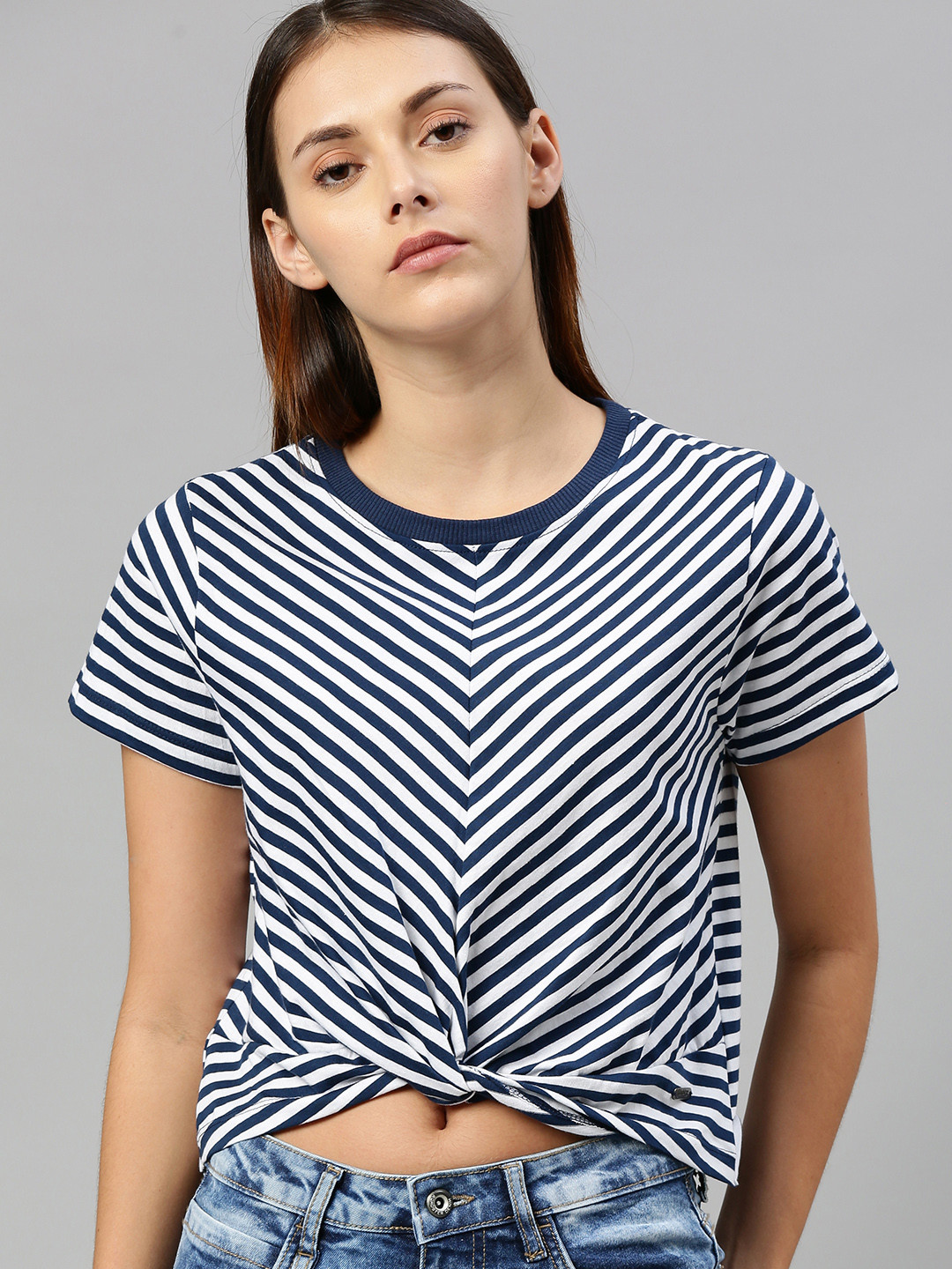 Twisted T Shirt - Tshirts for Women 