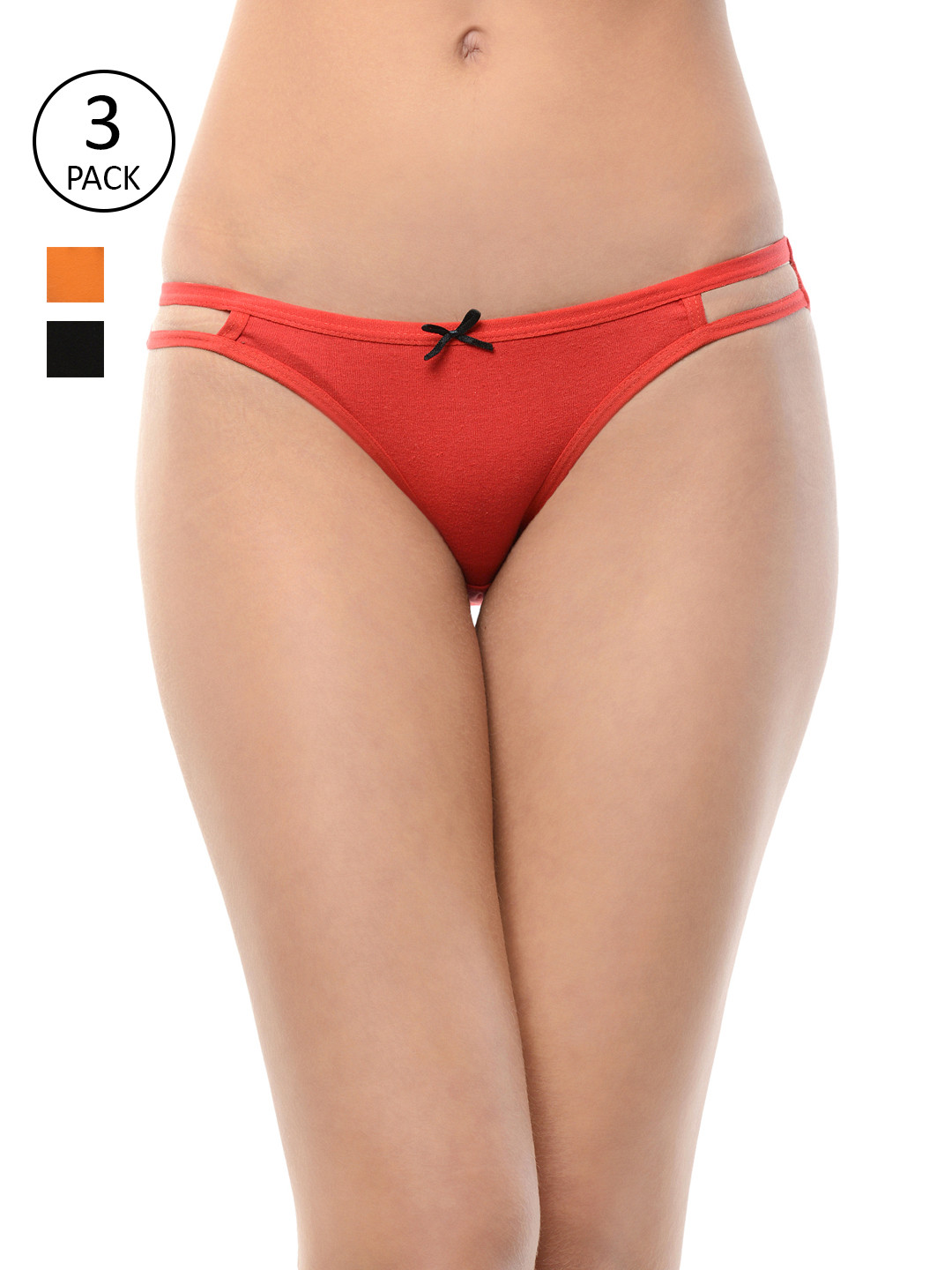 Leading Lady Pack of 3 Bikini Briefs