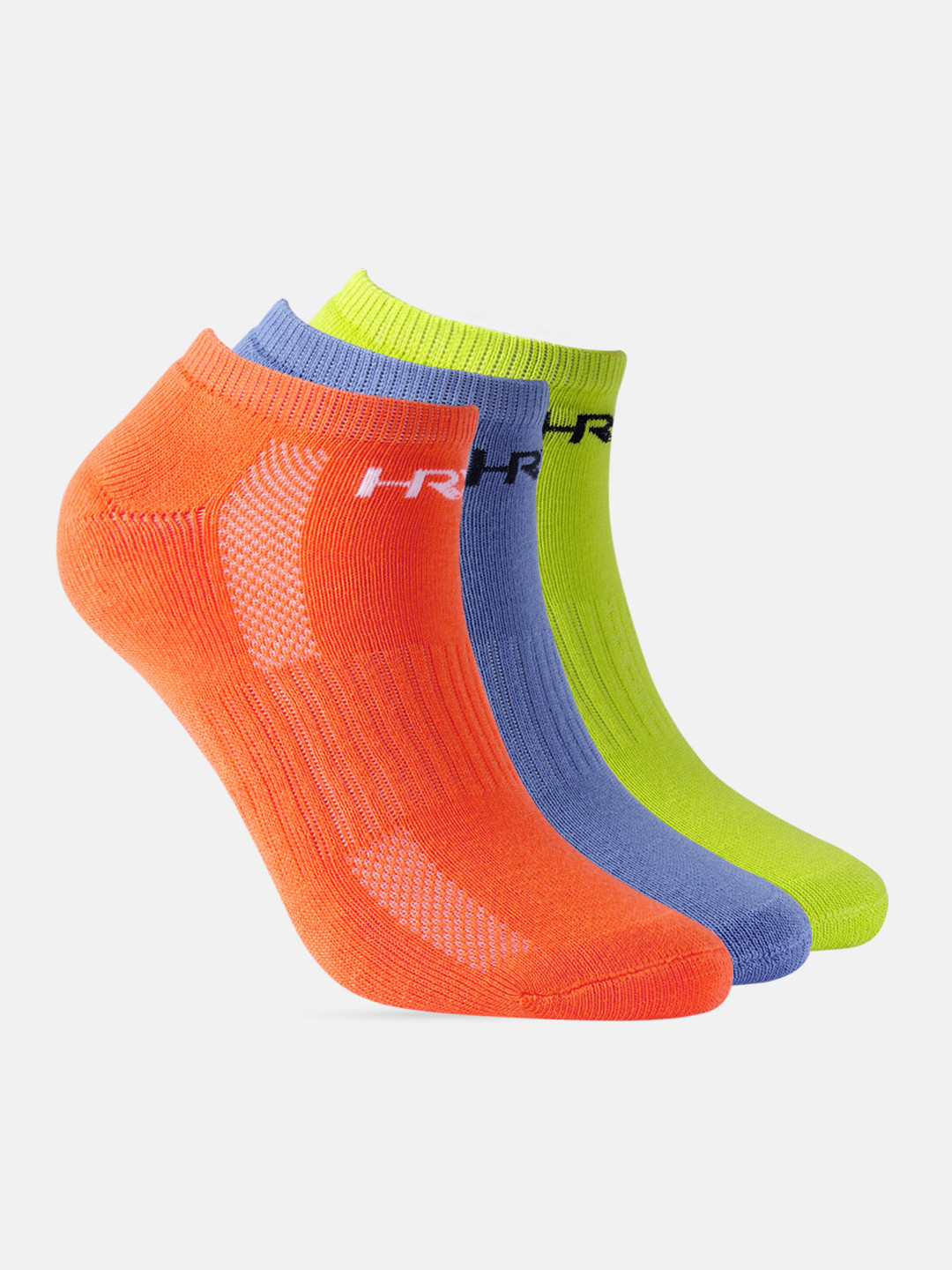 HRX by Hrithik Roshan Women Ankle length Pack of 3 Terry Socks