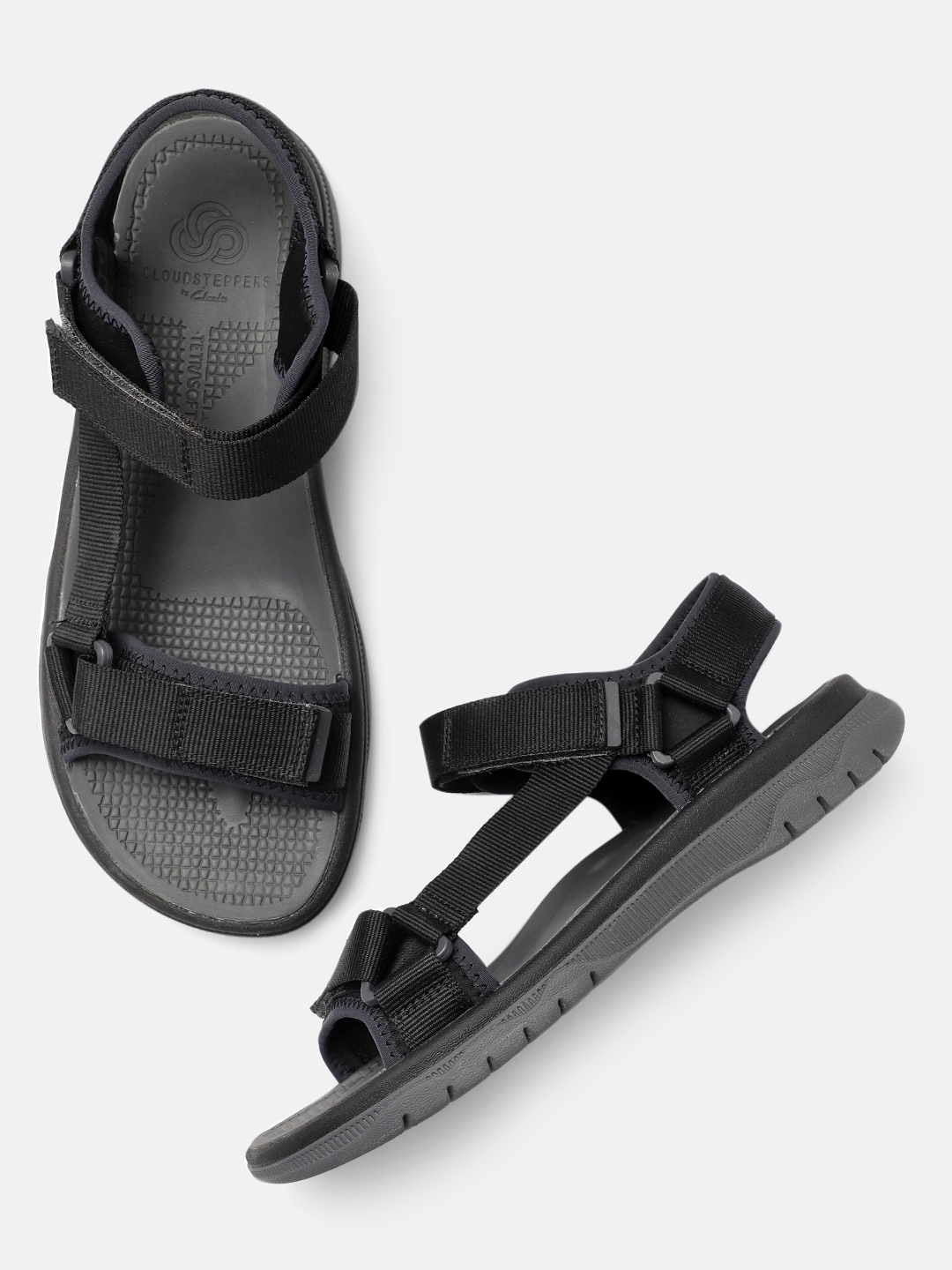 Buy Clarks Men Black BALTA REEF Sports Sandals Sandals for Men 10995606 Myntra