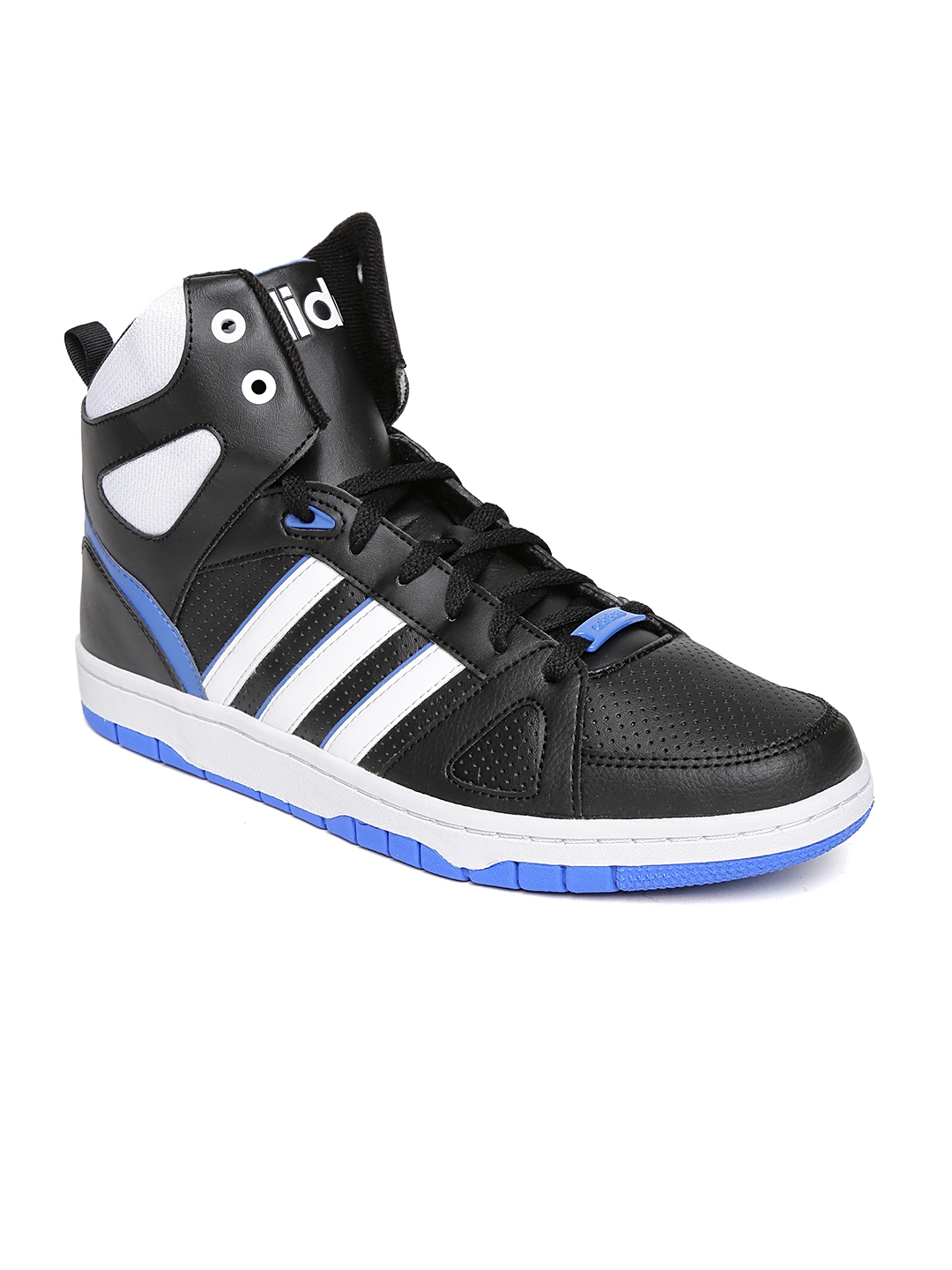 ADIDAS NEO Men Black Hoops Team Sneakers