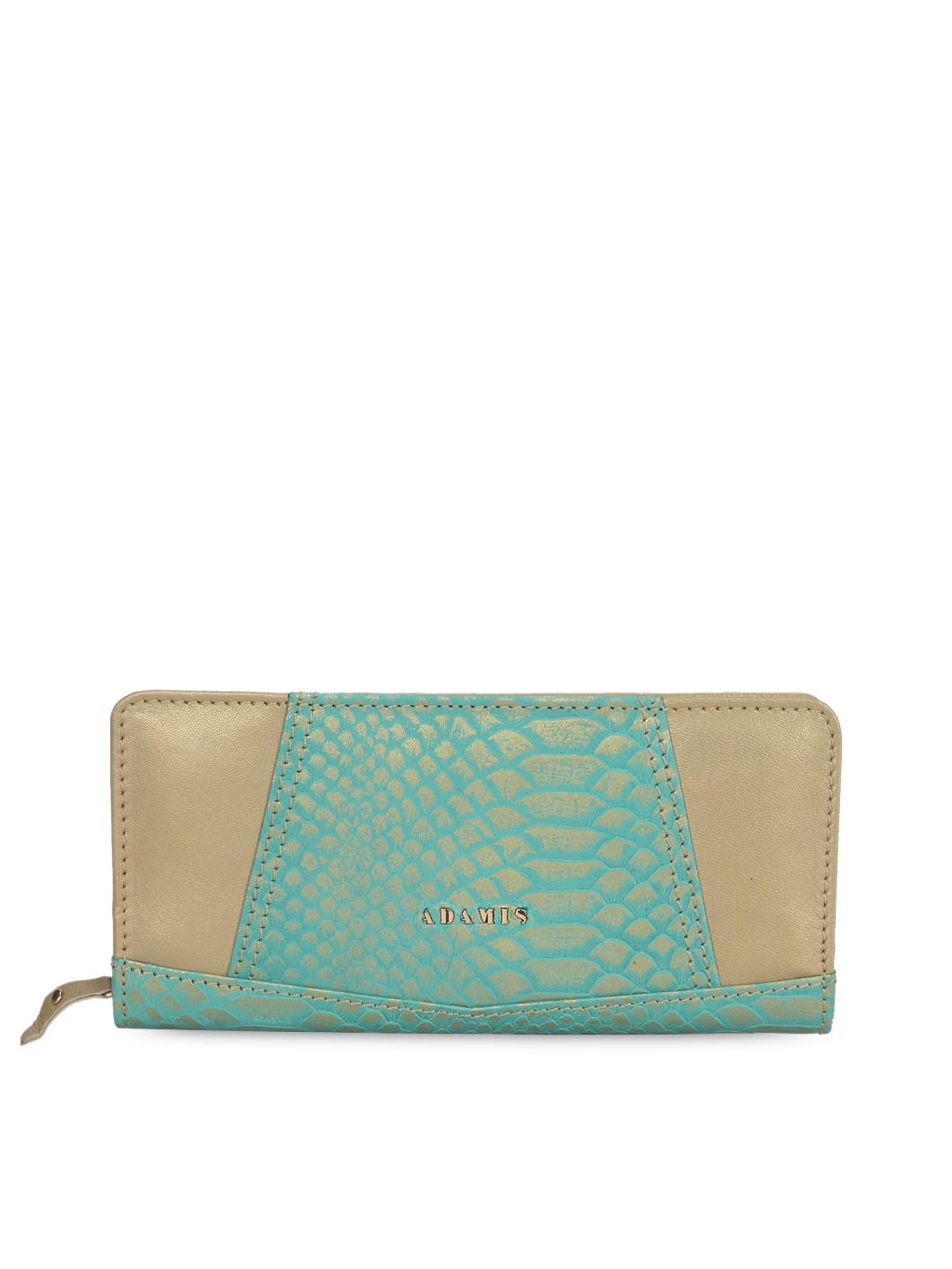 Buy Adamis Green Colour Pure Leather Wallet for Women (W342) Online