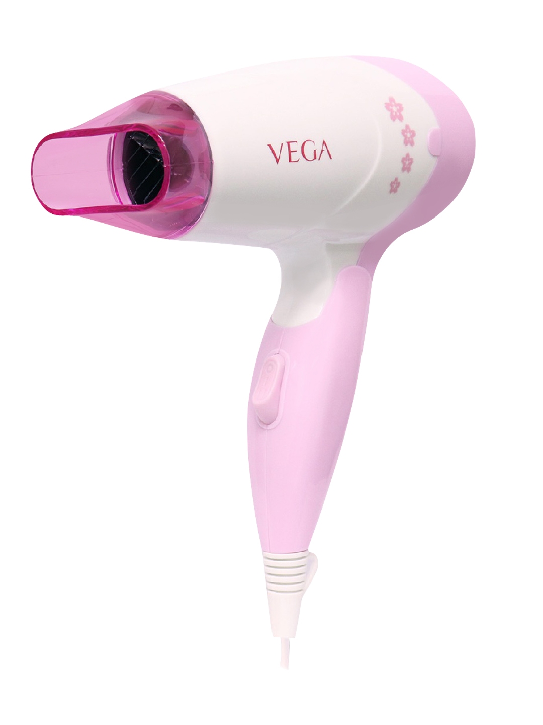 VEGA Women White Pink Insta Glam 1000 Hair Dryer