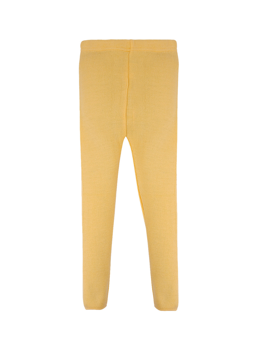 RVK Kids Gold-Coloured Solid Ankle-Length Legging