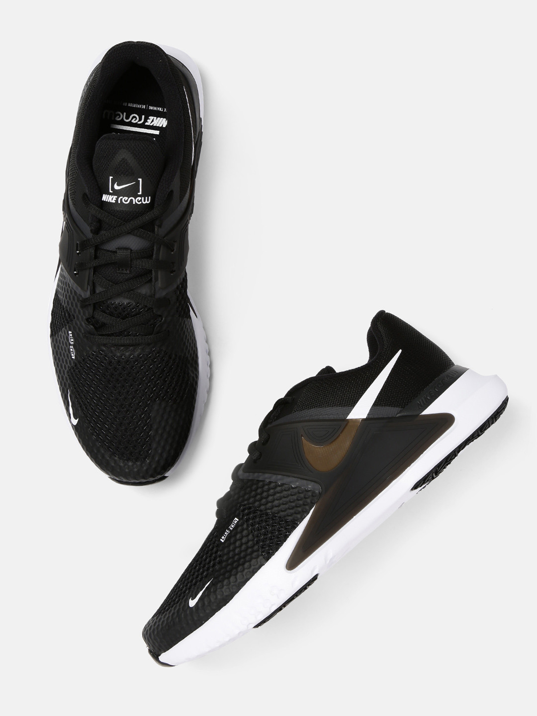 Sneakers Black And White Nike Renew Nike Men Black RENEW FUSION