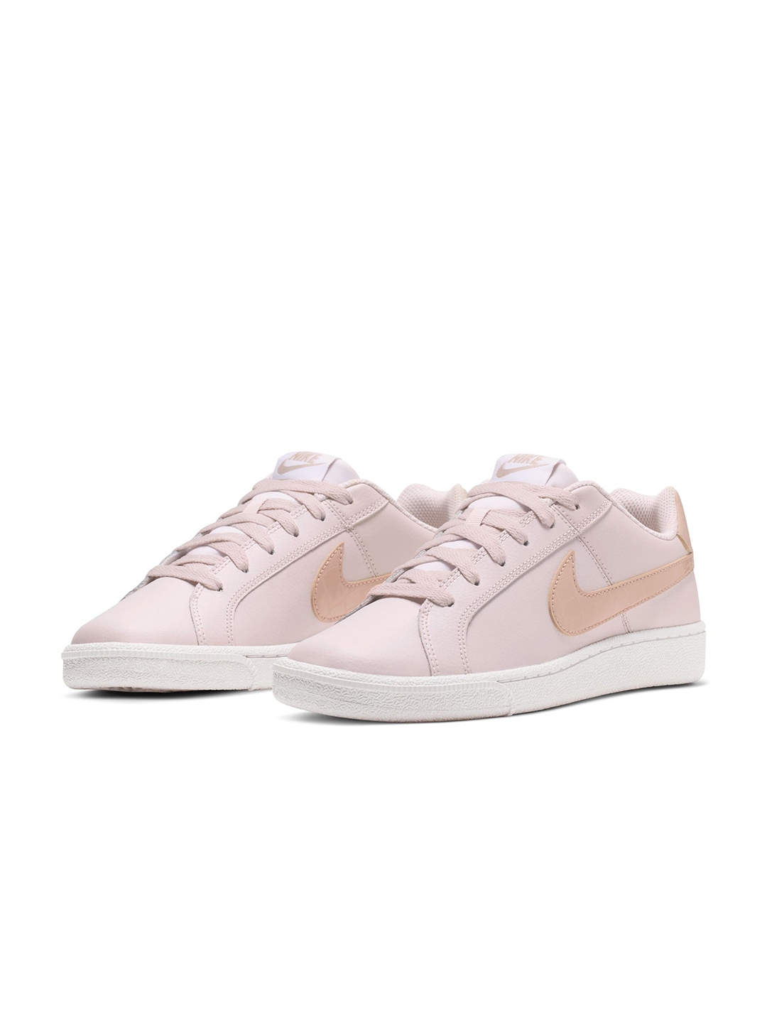 Buy Nike Women Pink Solid COURT ROYALE Leather Sneakers Casual Shoes for Women 11045768 Myntra