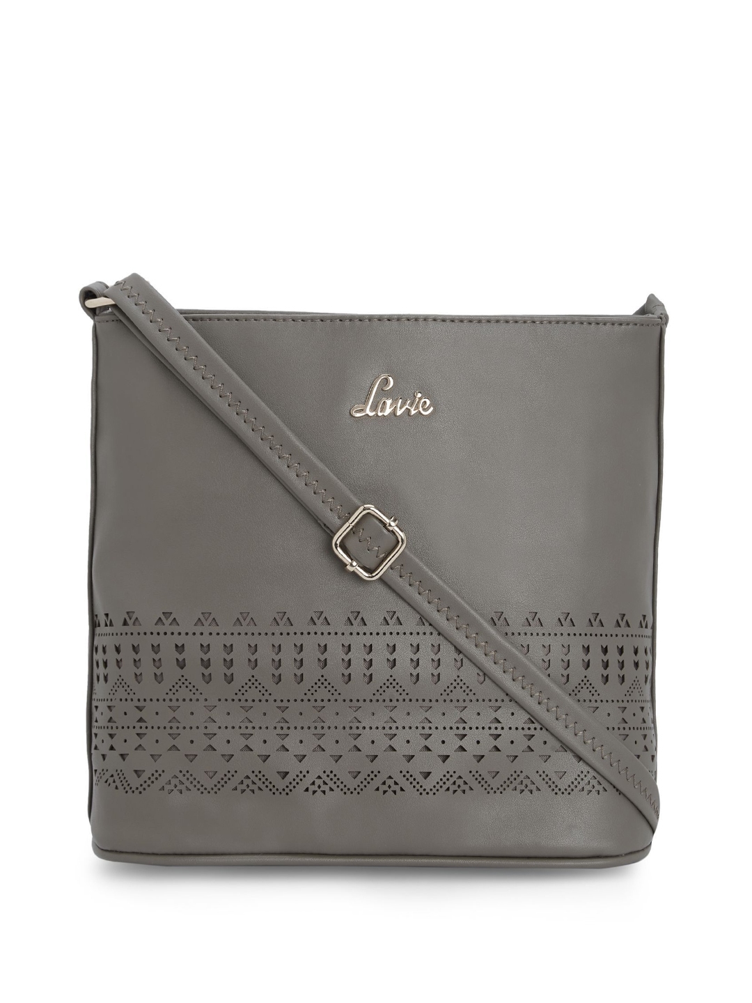 Buy Lavie Grey Cut Work Design Sling Bag Handbags for Women 11057242 Myntra