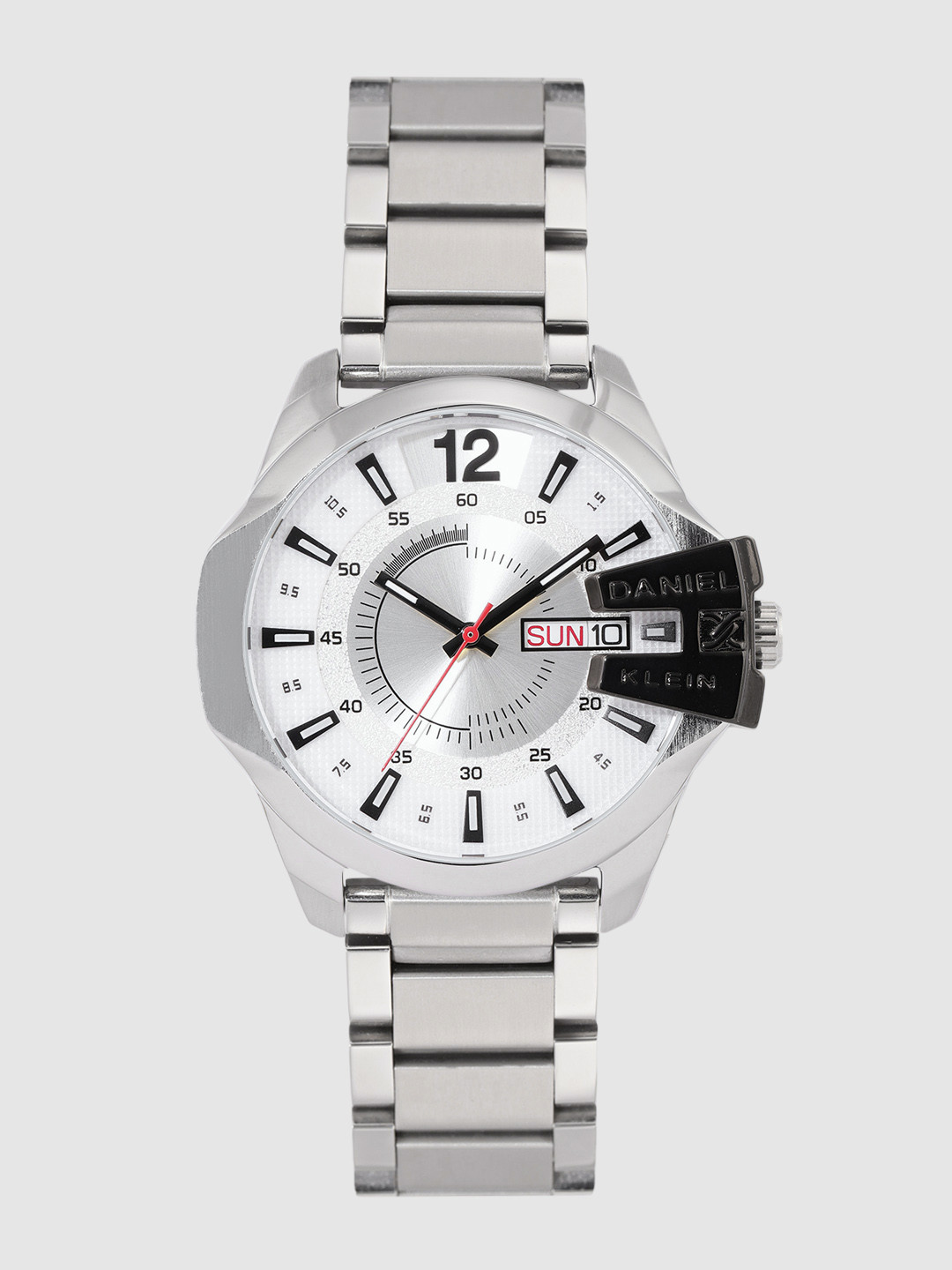 daniel klein silver watch