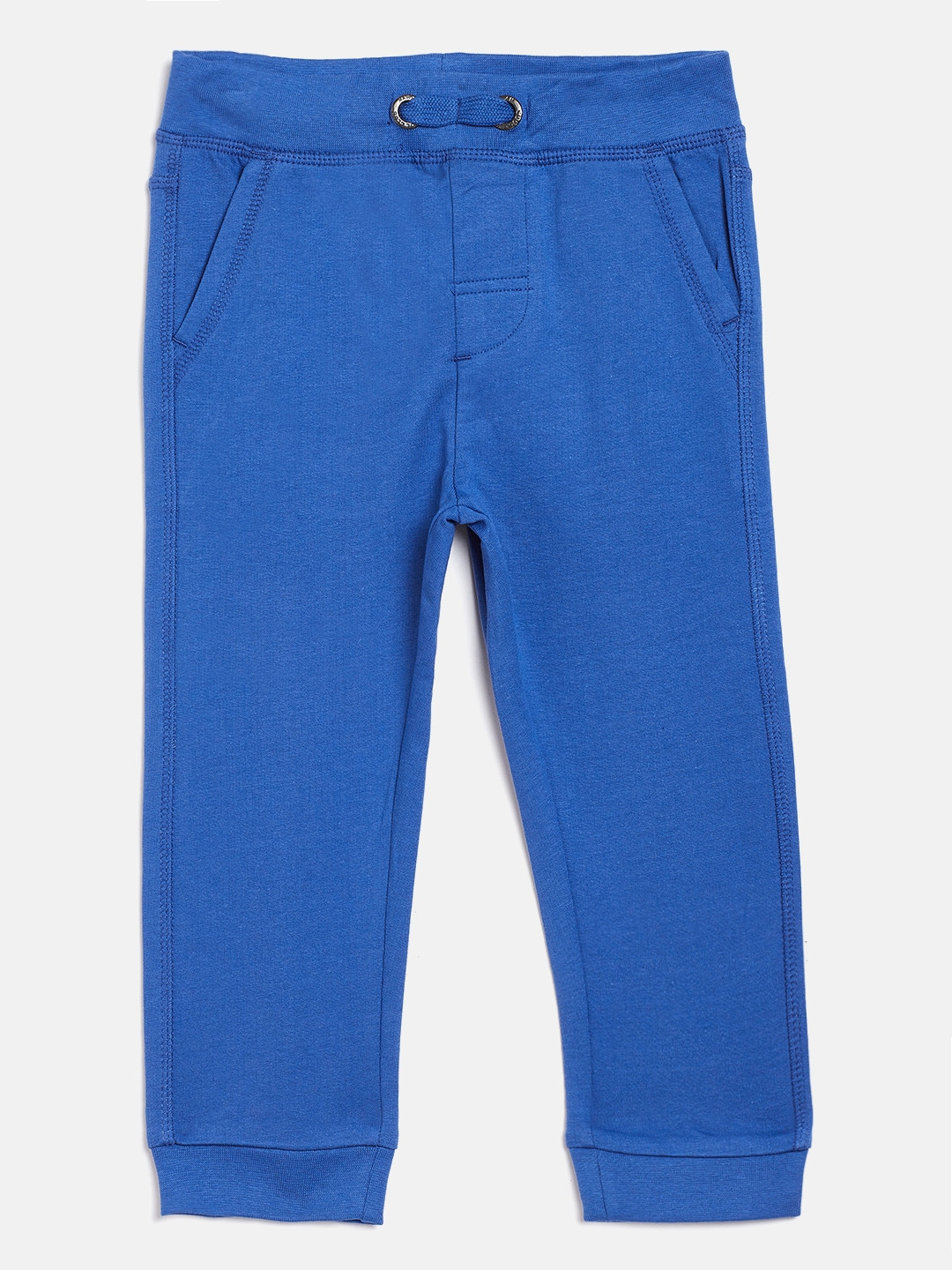 COOL CLUB Boys Blue Solid Joggers