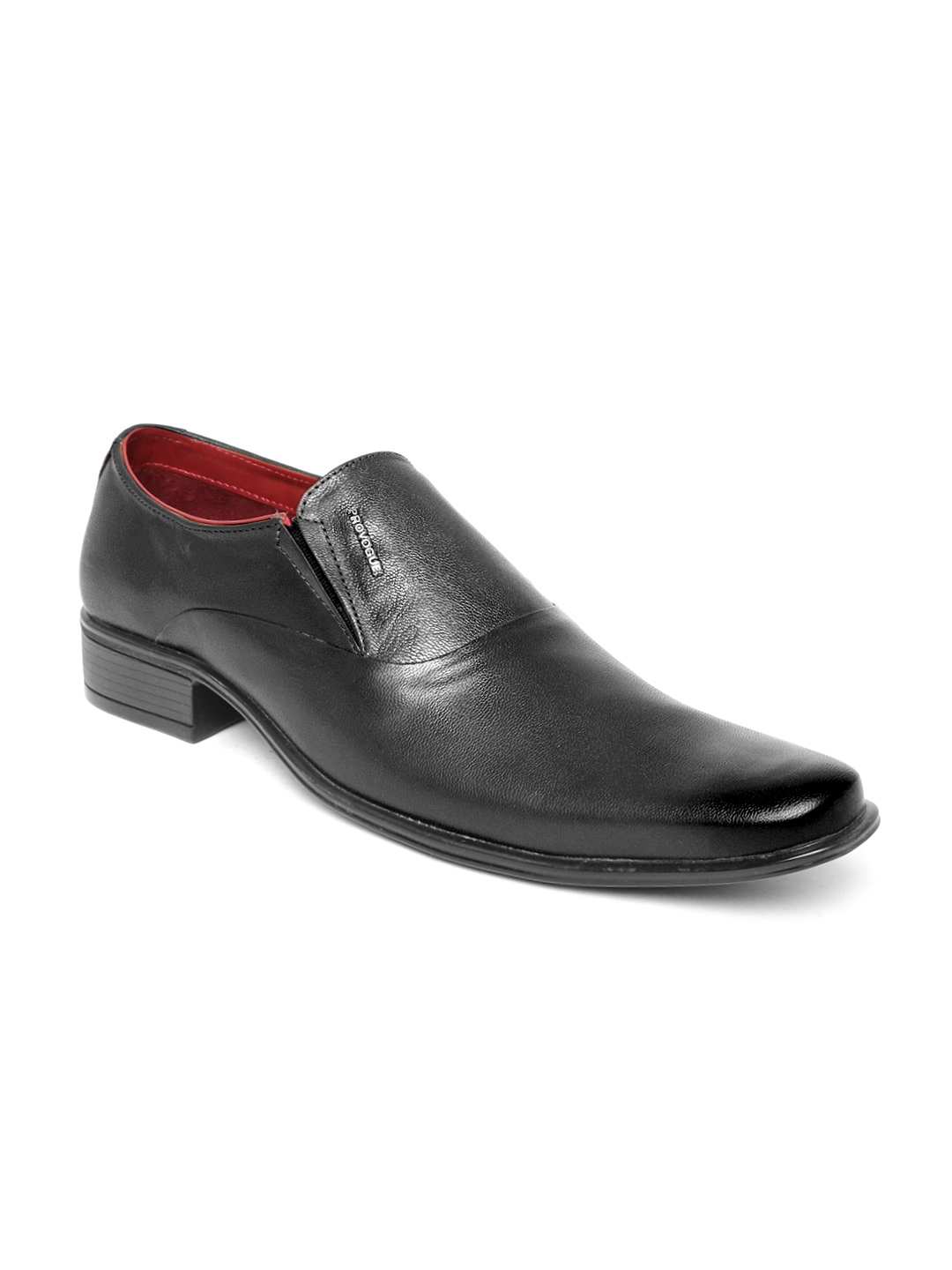provogue black formal shoes