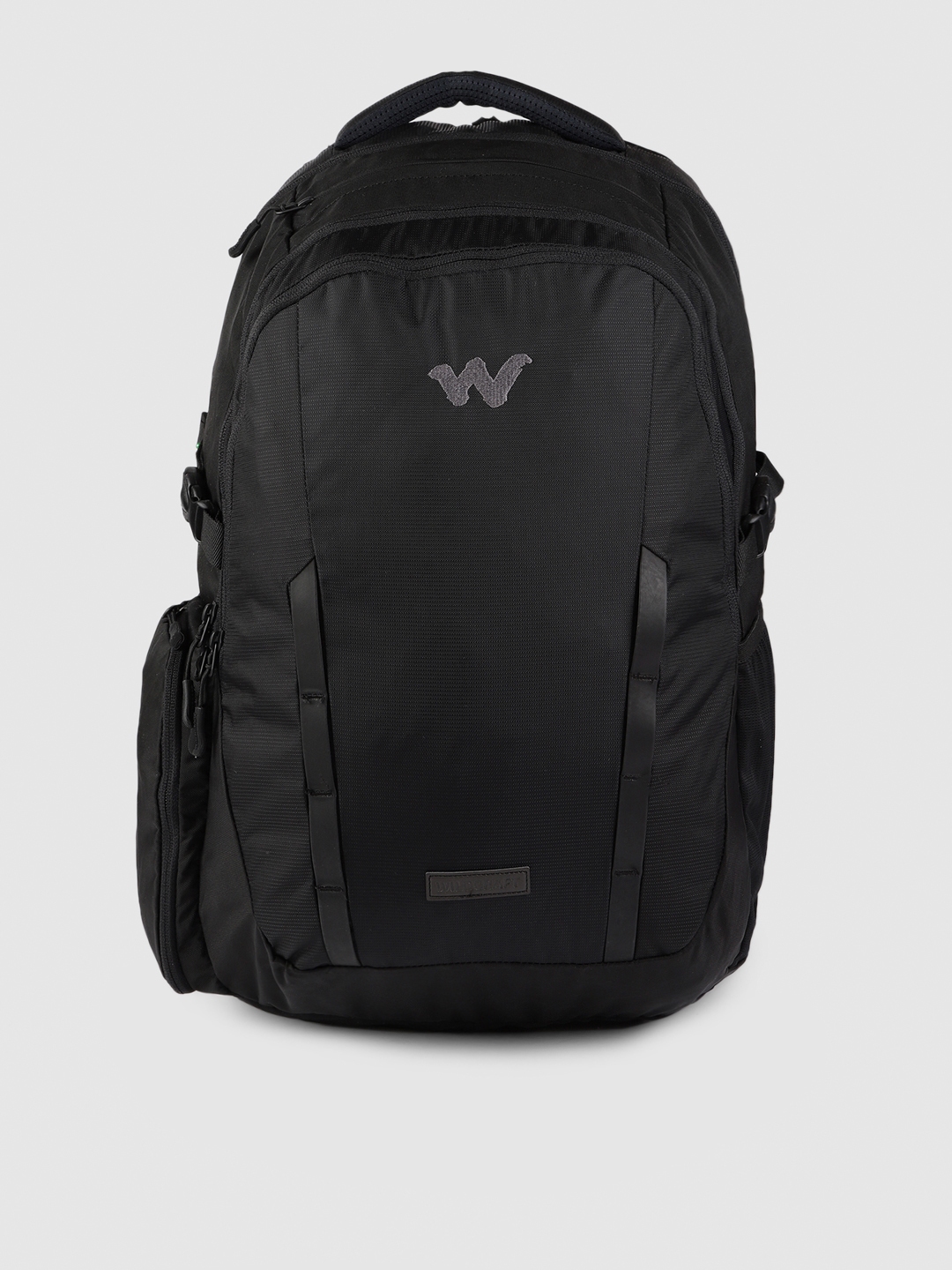 Buy Wildcraft Unisex Black Solid Continuum 2.0 Backpack