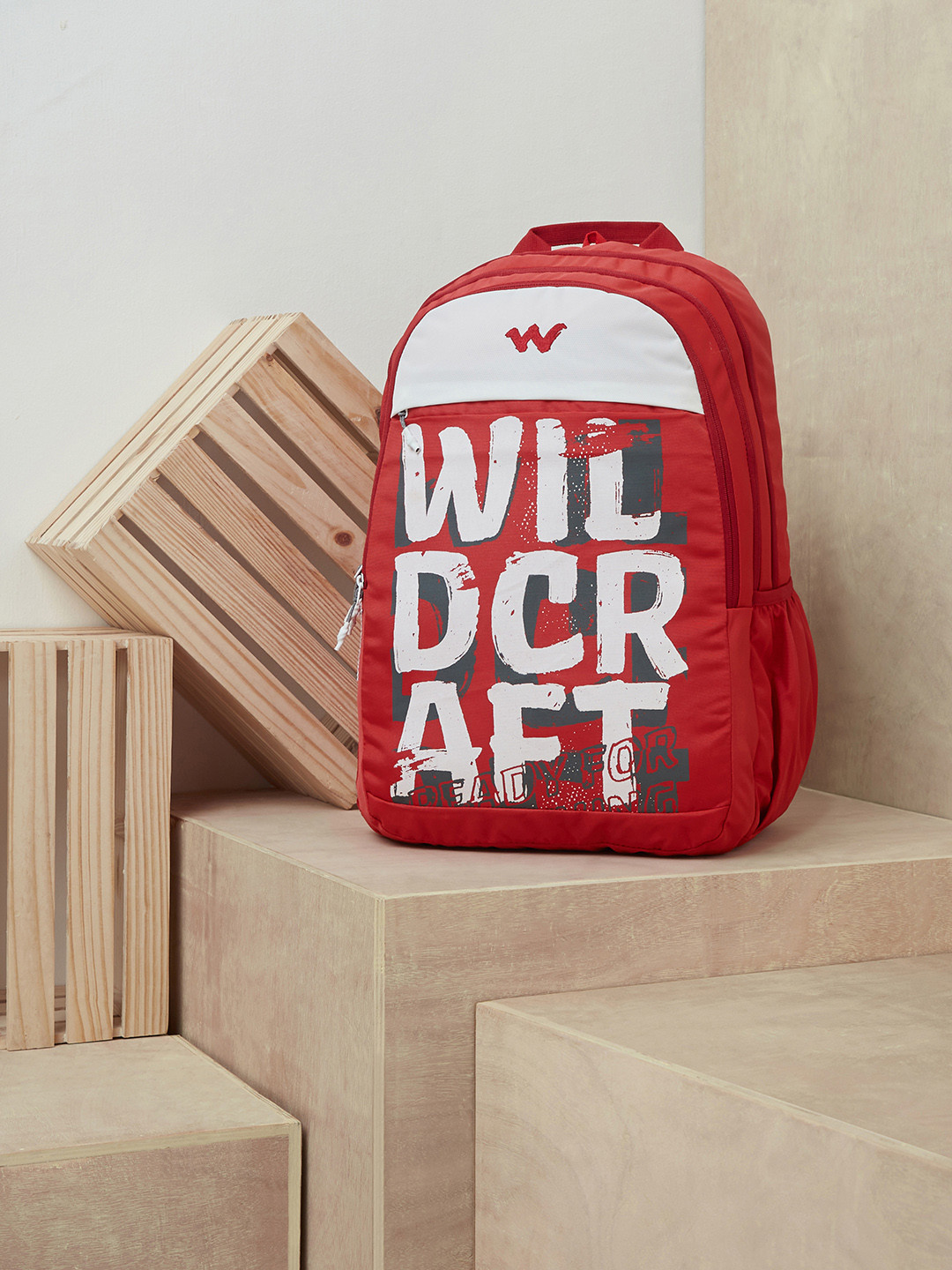 Wildcraft Unisex Red Backpack LP 10 Brand Logo Backpack