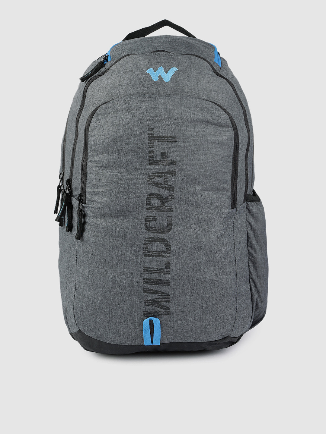 Wildcraft Unisex Grey Spacy Brand Logo Backpack