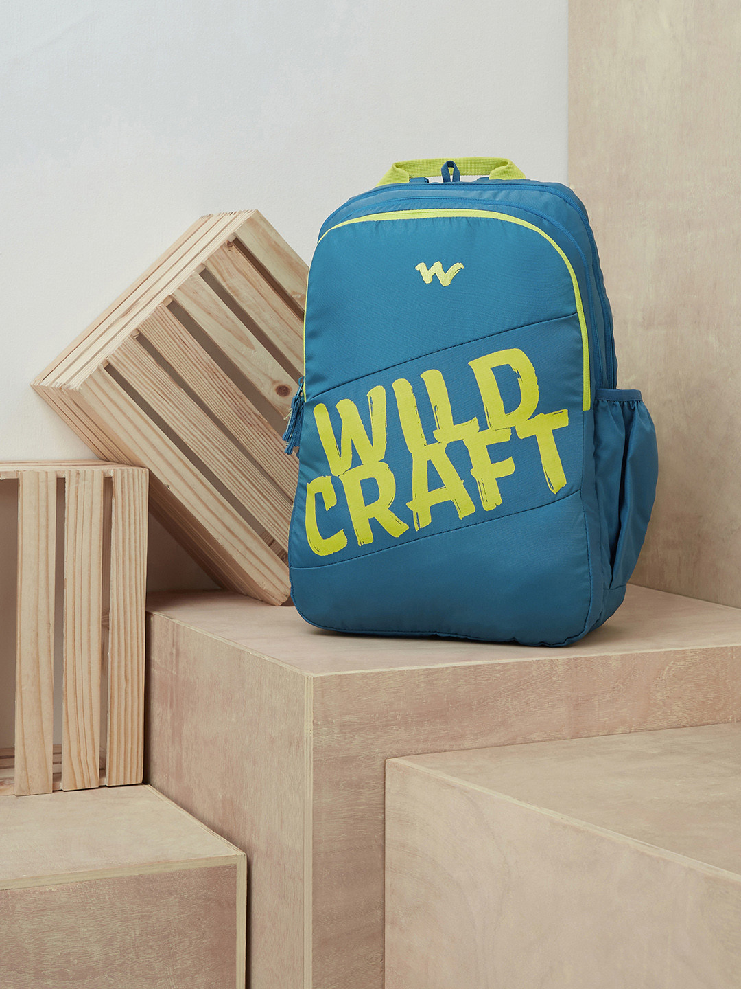 Wildcraft Unisex Blue Backpack LP 8 Brand Logo Backpack
