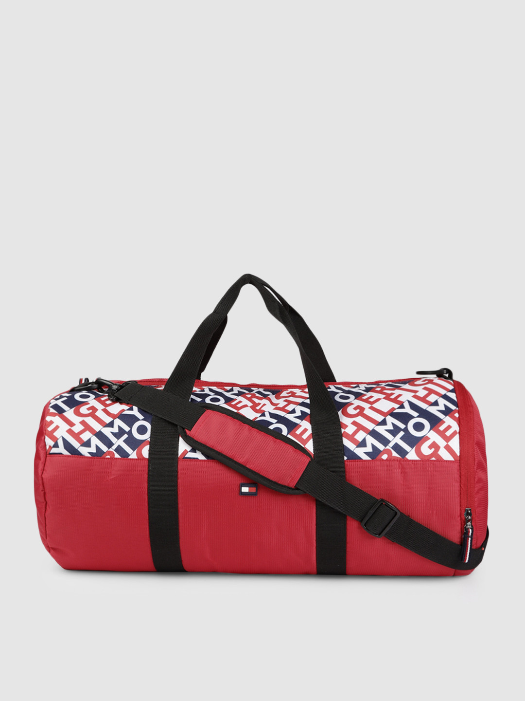 Tommy Hilfiger Unisex Red Duffel Bag