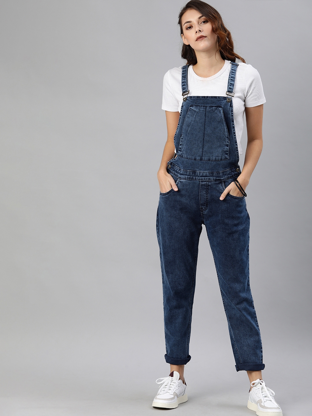 Dungaree jeans womens best sale