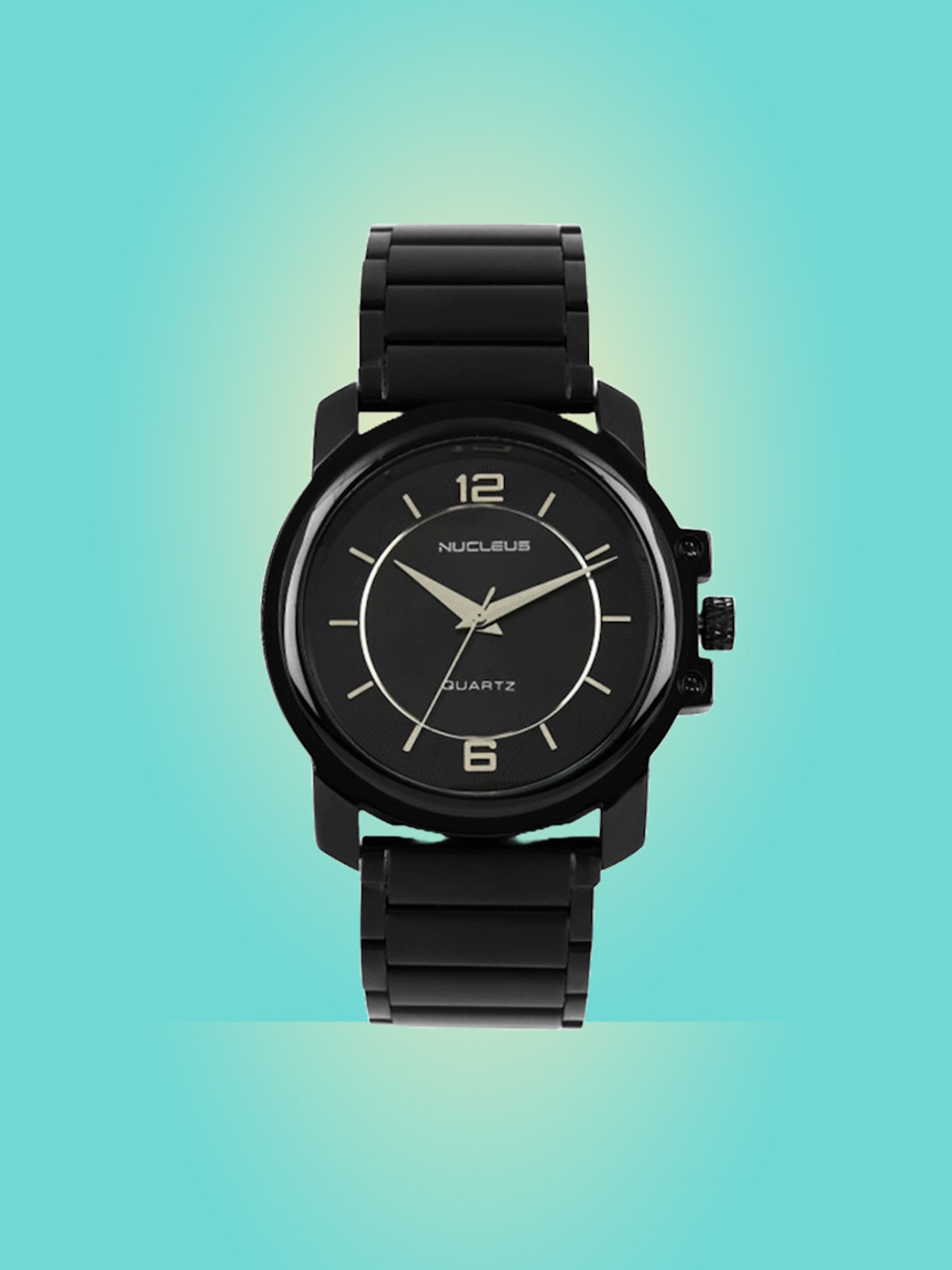 Nucleus Men Black & Black Analogue Watch NLGBBi