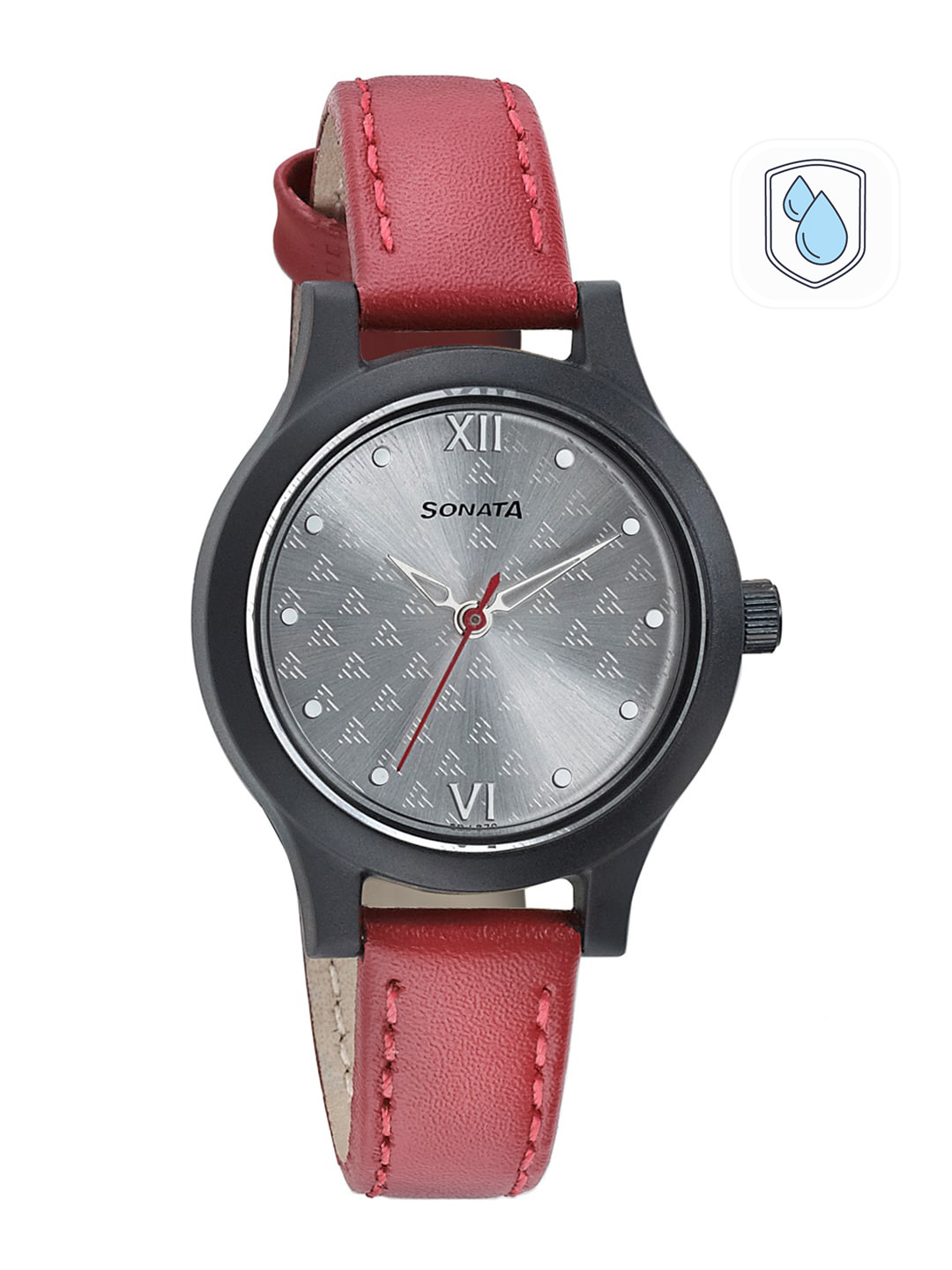 Sonata Ladies Essentials Women Grey Analogue watch 87030PL01