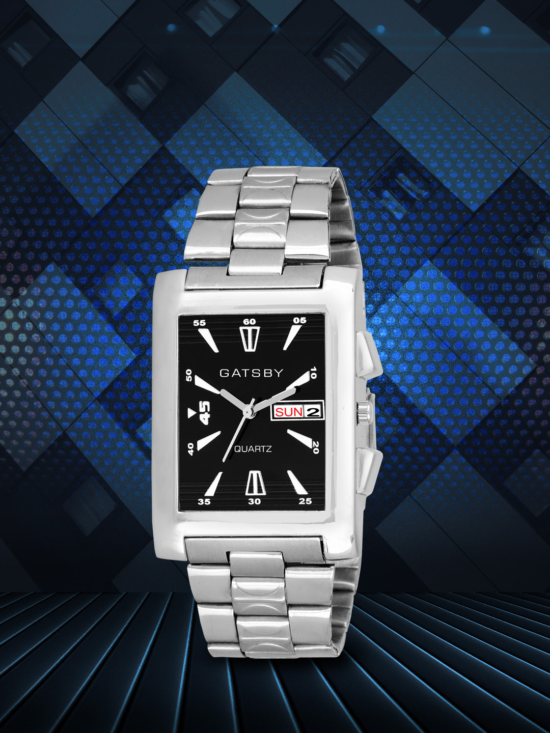 Gatsby Men Black Analogue Watch GTG107