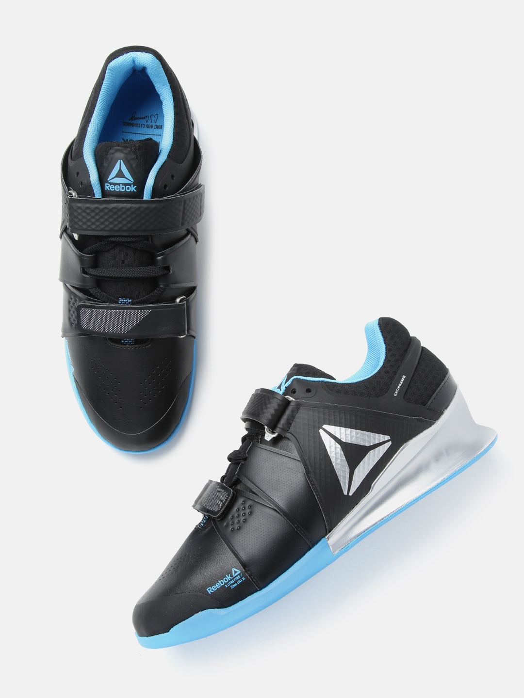 Buy Reebok Men Black Solid Leather Legacy Lifter Training Shoes Sports Shoes for Men 11143432 Myntra
