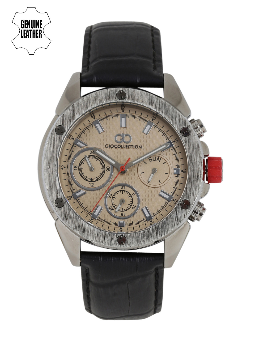 GIO COLLECTION Men Brown Analogue Watch G1001-05