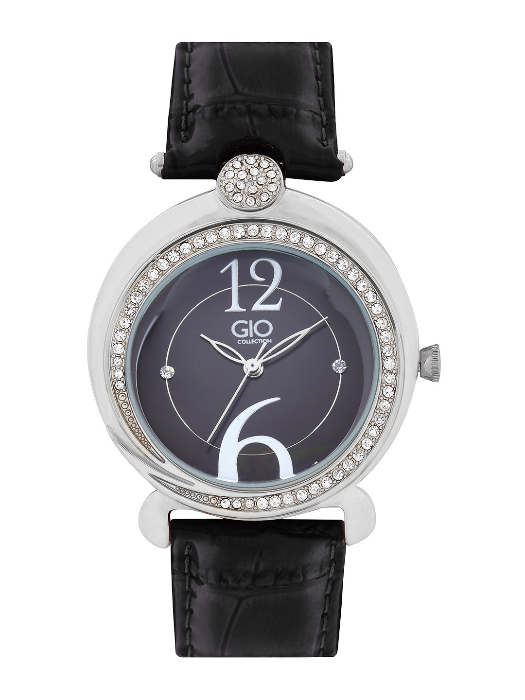 GIO COLLECTION Women Black Dial Watch G0042-01