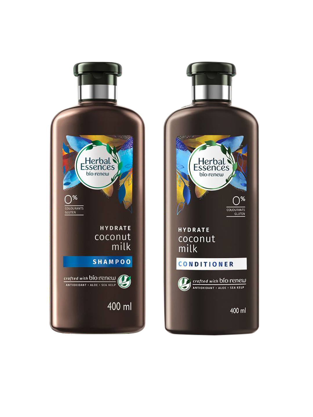 Herbal Essences Set Of bio:renew Hydrate Coconut Milk Conditioner & Shampoo