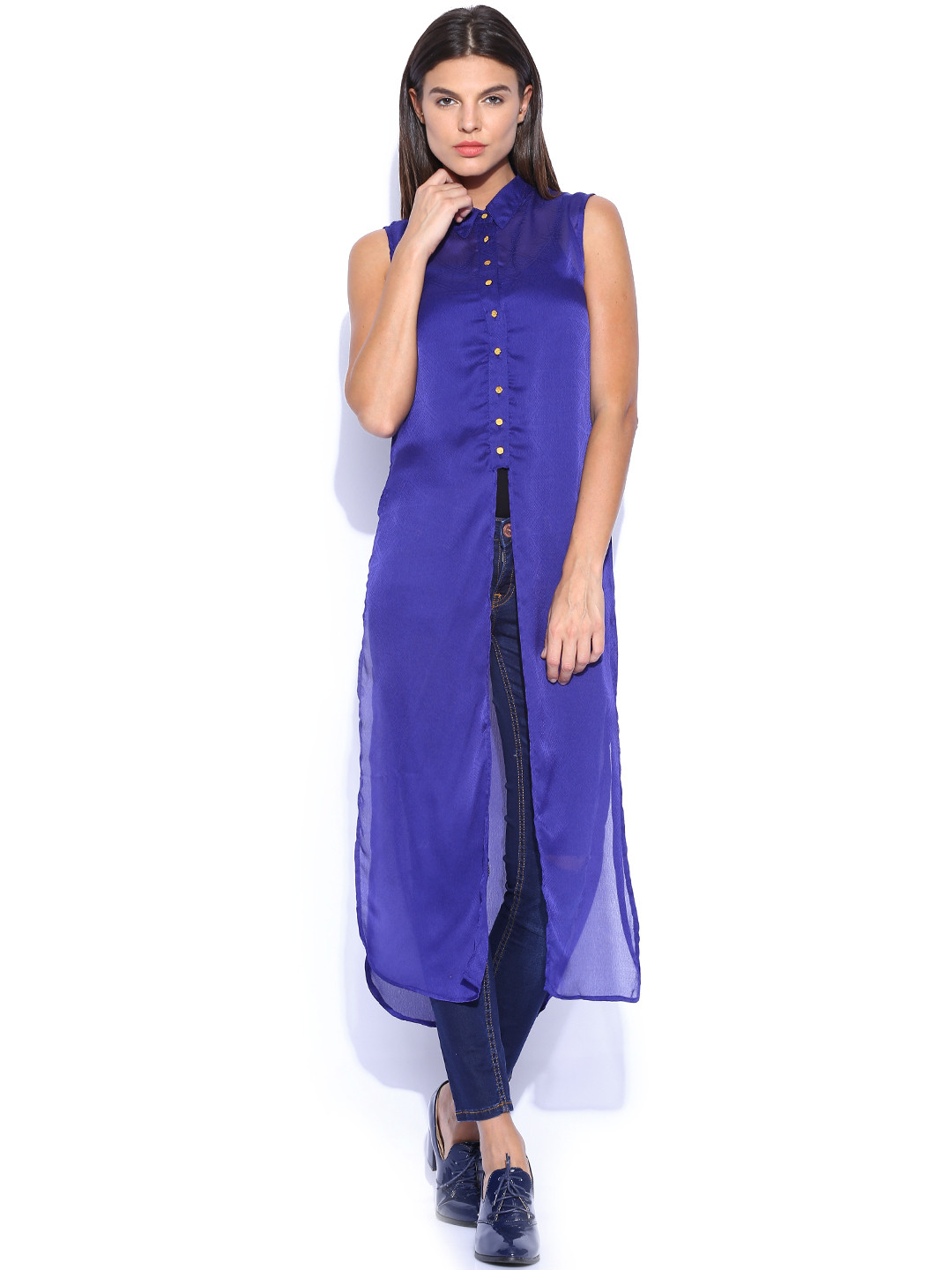 Tokyo Talkies Blue Tunic