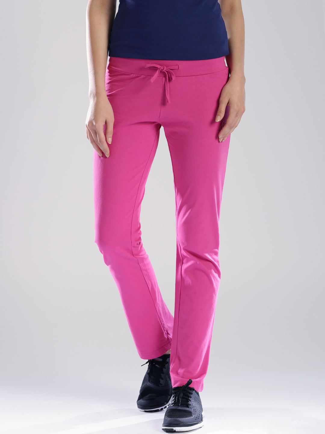 Leraar op school Oriënteren werk Buy Kappa Pink Yoga Trousers - Trousers for Women 1119535 | Myntra